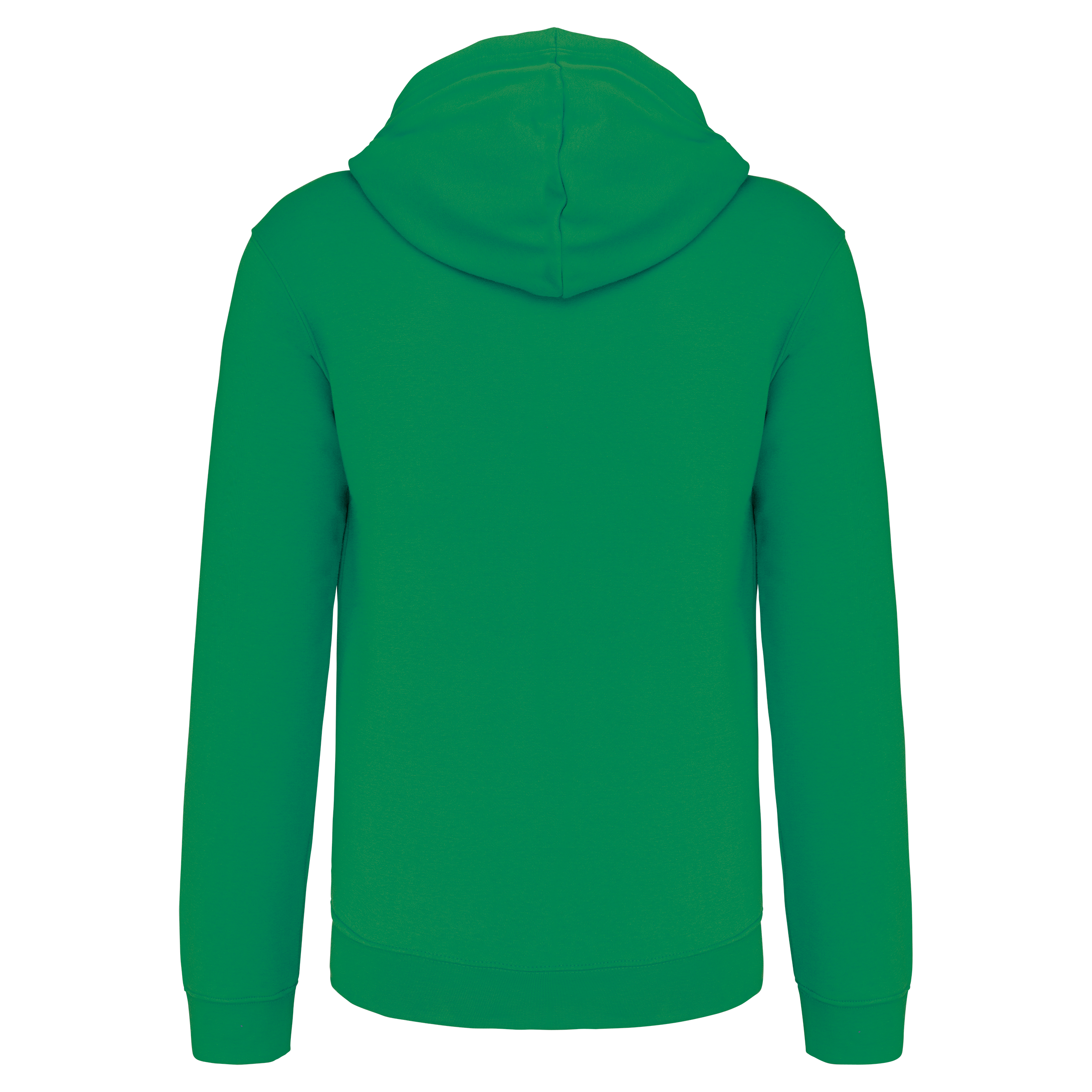 HERREN-KAPUZENSWEATSHIRT BICOLOR mit Reißverschluss