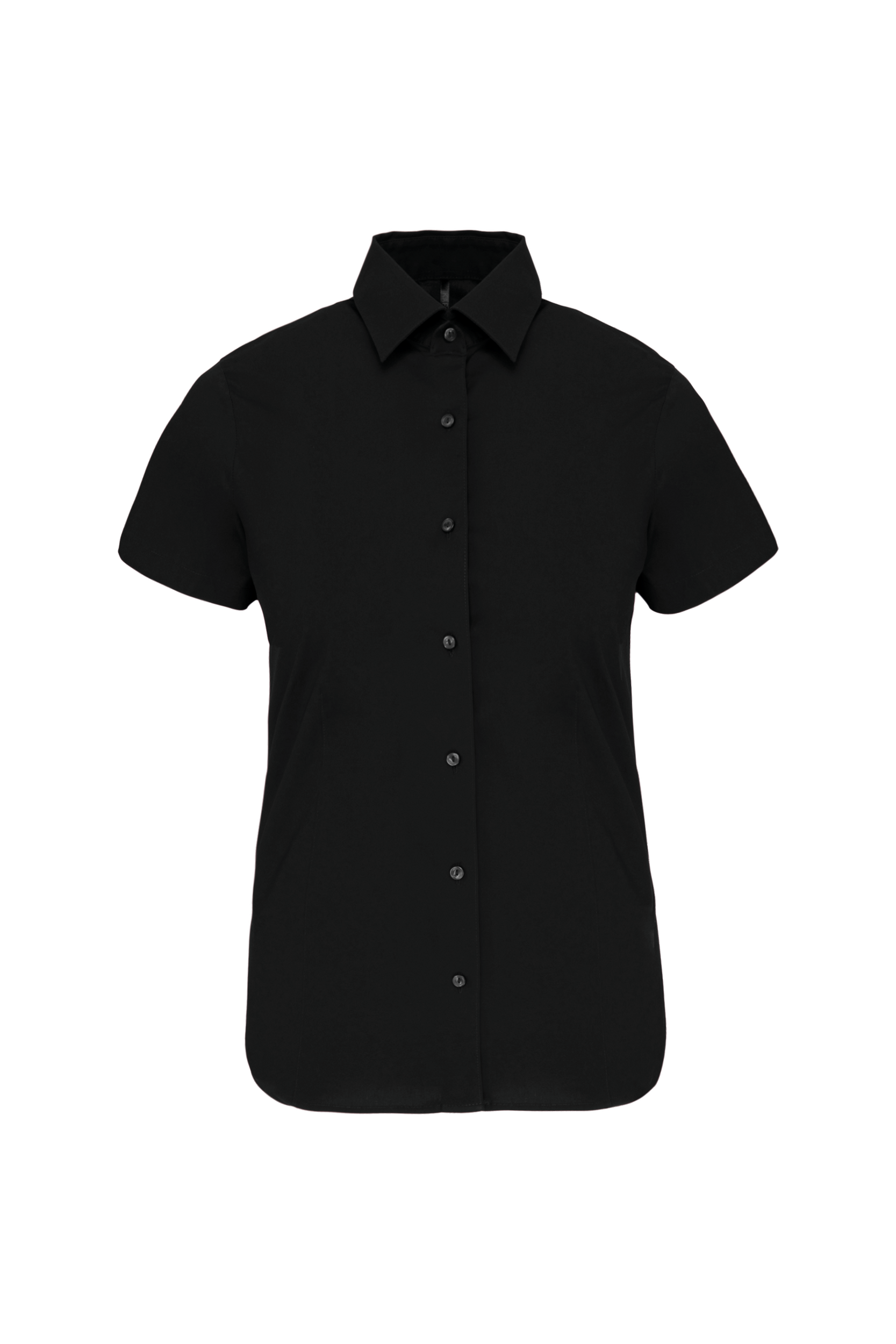 Damen Stretchbluse Kurzarm