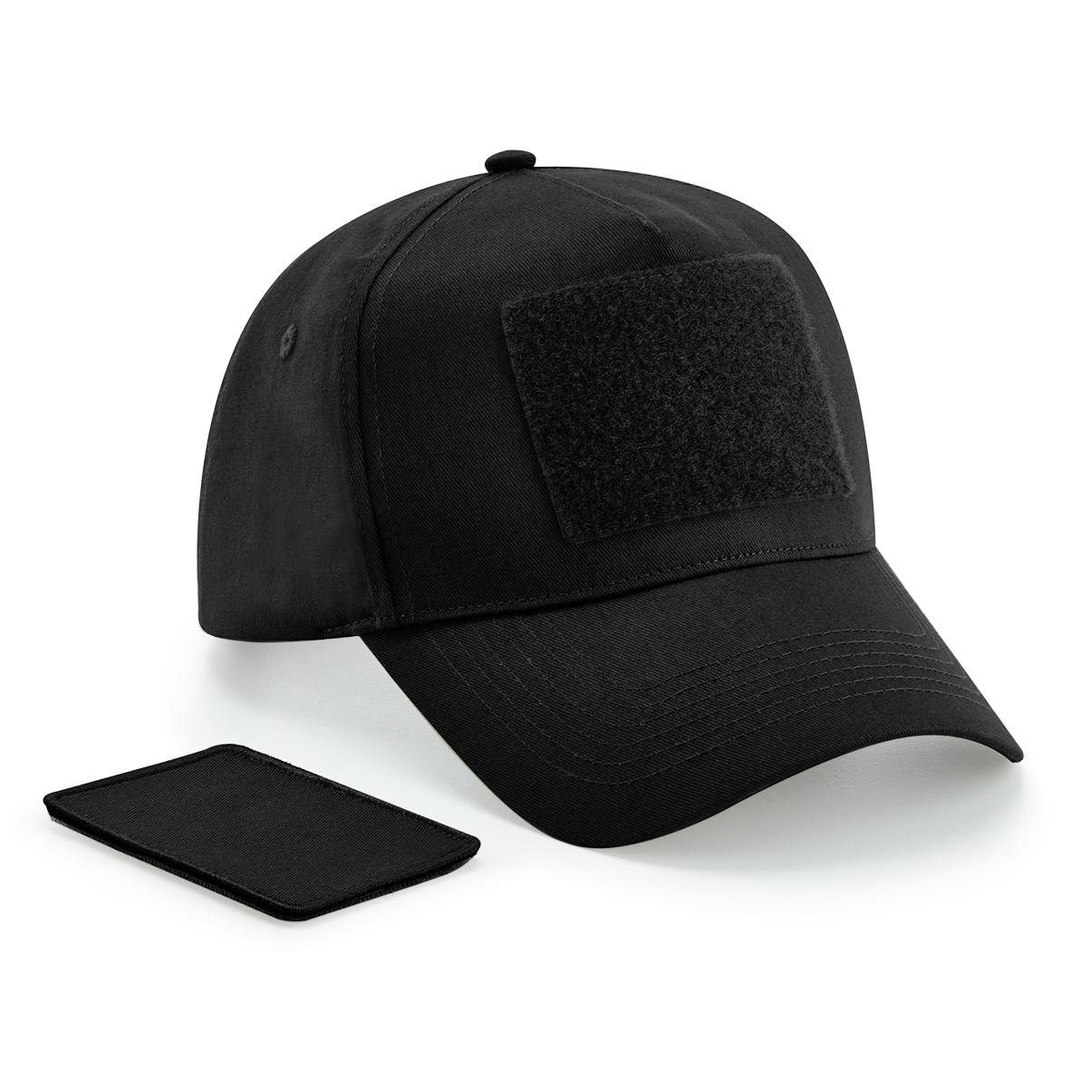 Kappe mit 5 Panels und abnehmbarem Patch