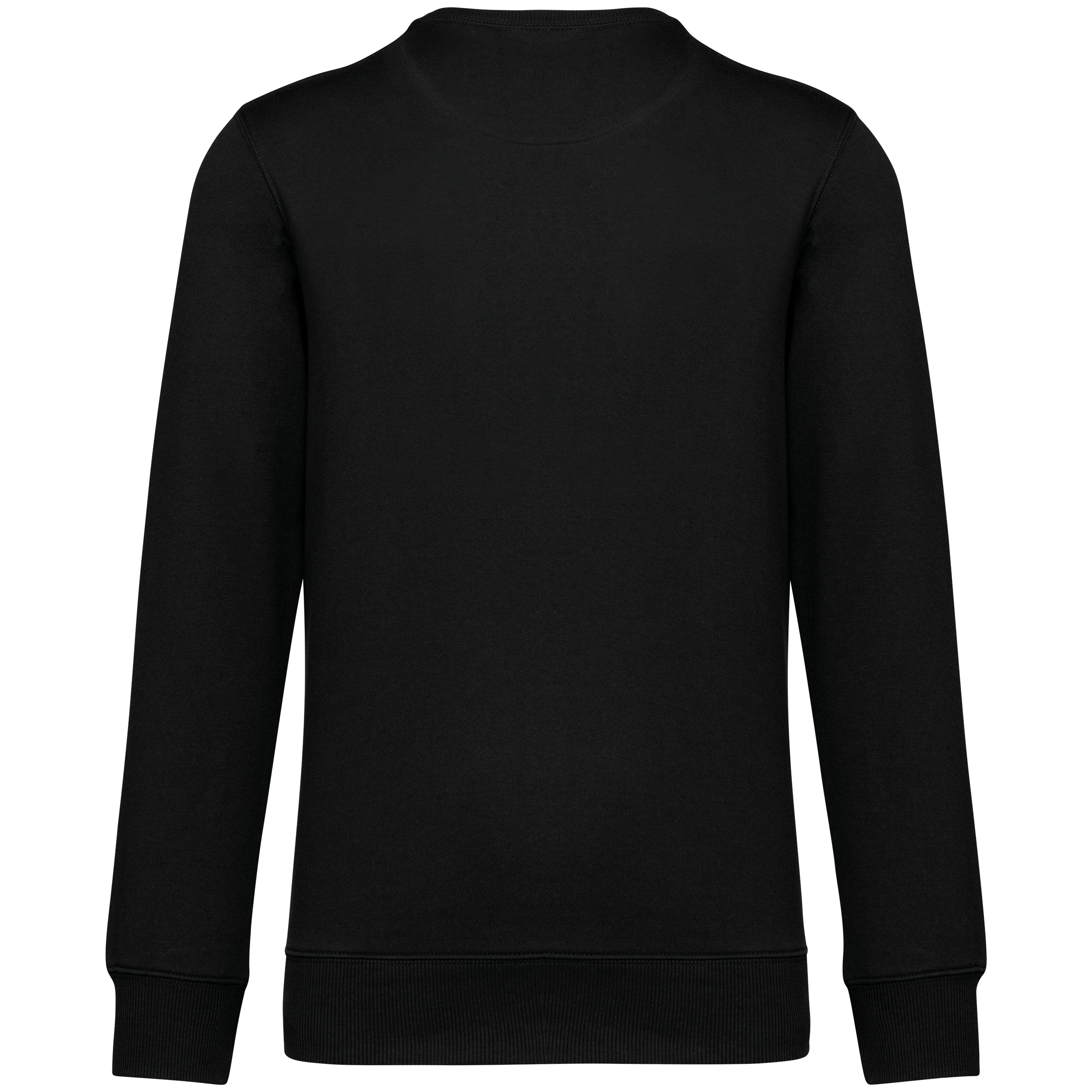 Umweltfreundliches Unisex Sweatshirt mit Rundhalsausschnitt und hängenden Schultern aus French Terry
