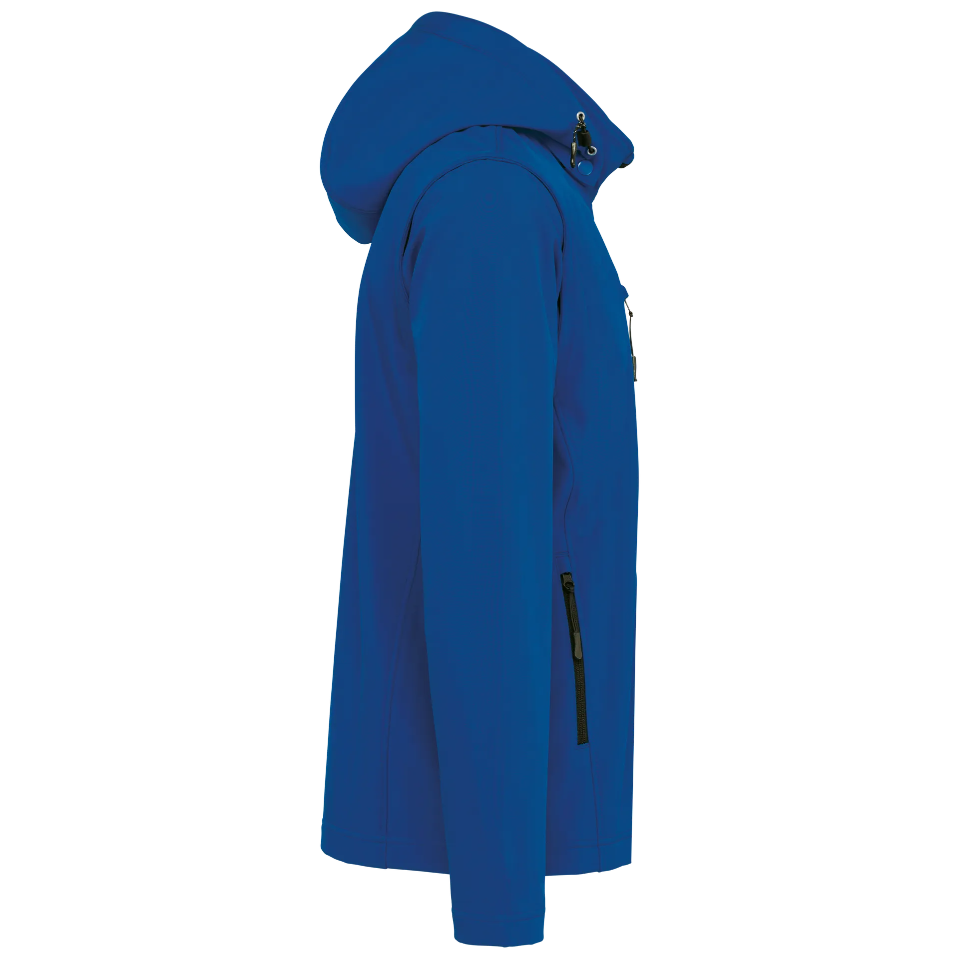 3-lagige Unisex-Softshell-Jacke mit Kapuze und abnehmbaren Ärmeln