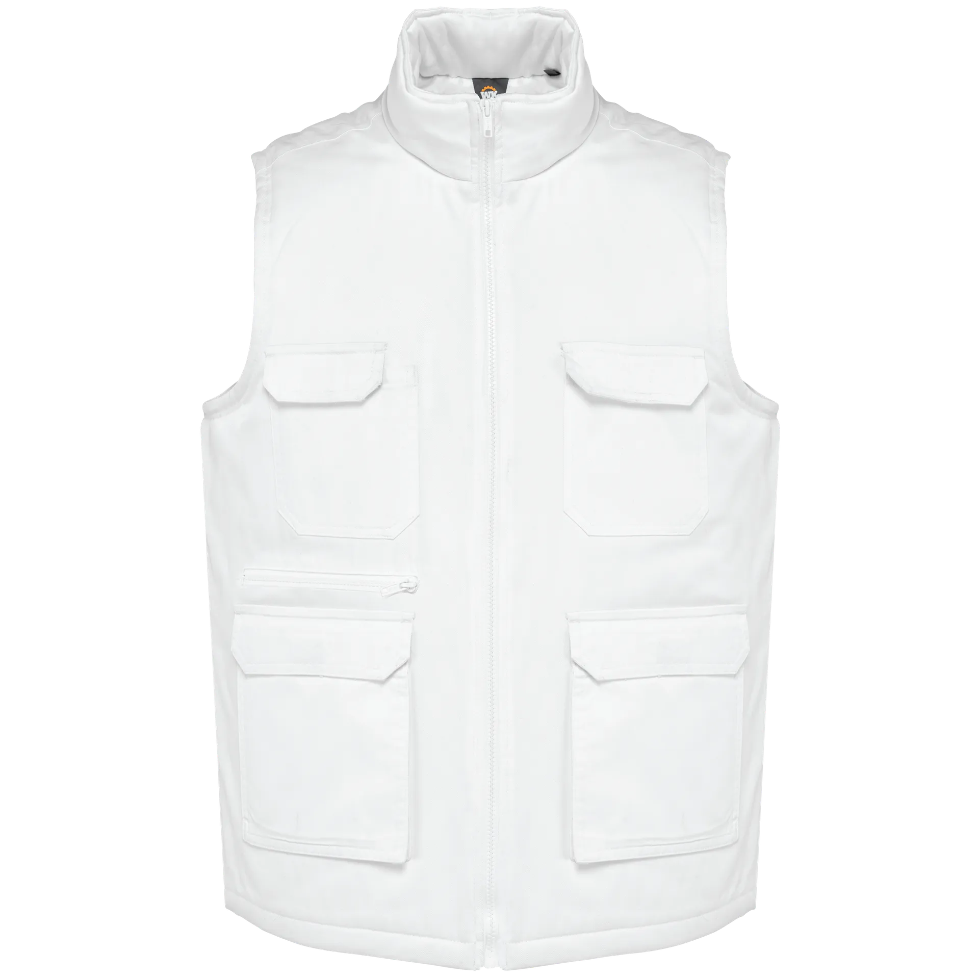 Gefütterte Unisex-Weste aus  Baumwollpolyester