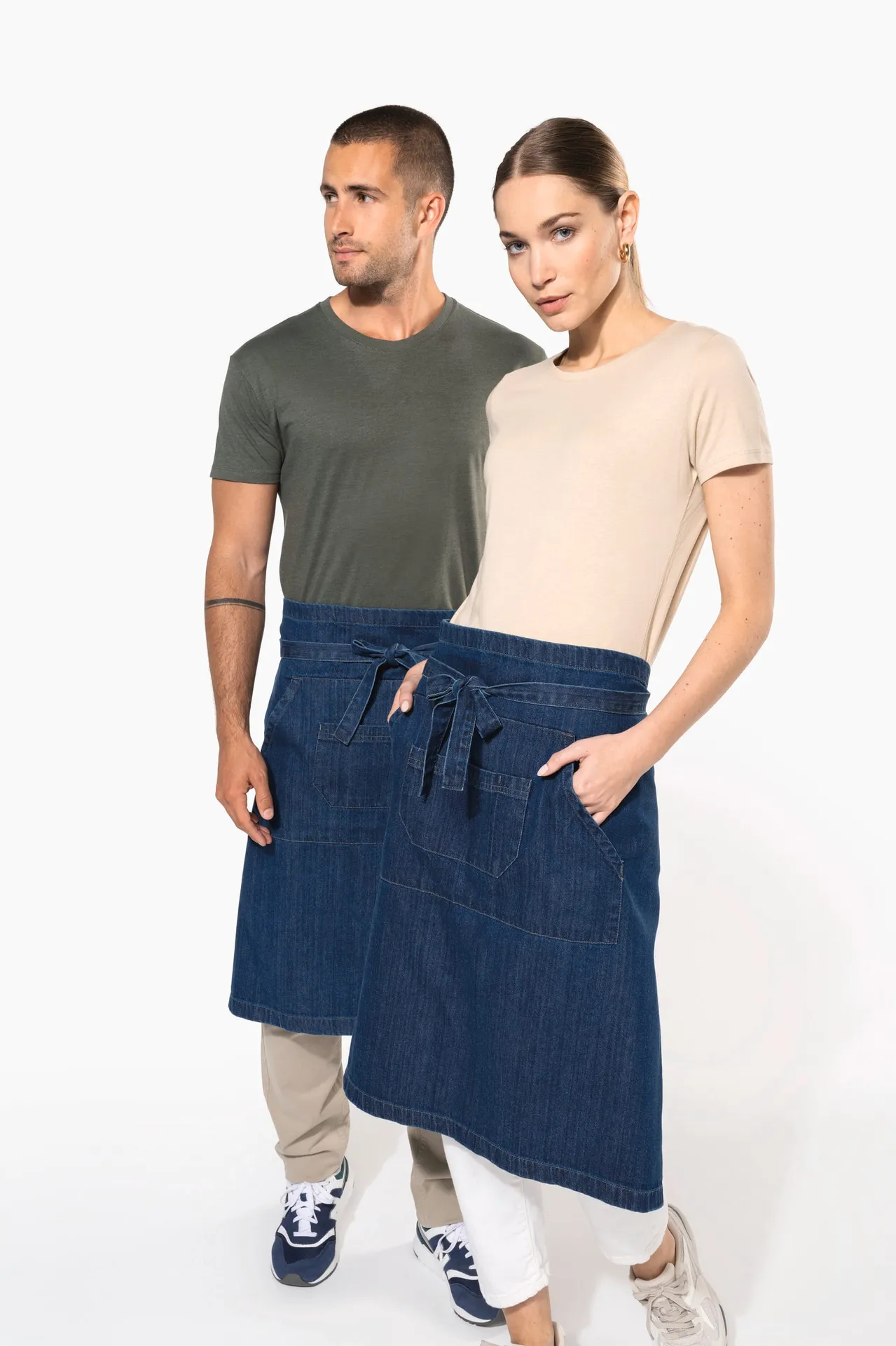 Barschürze Knielang