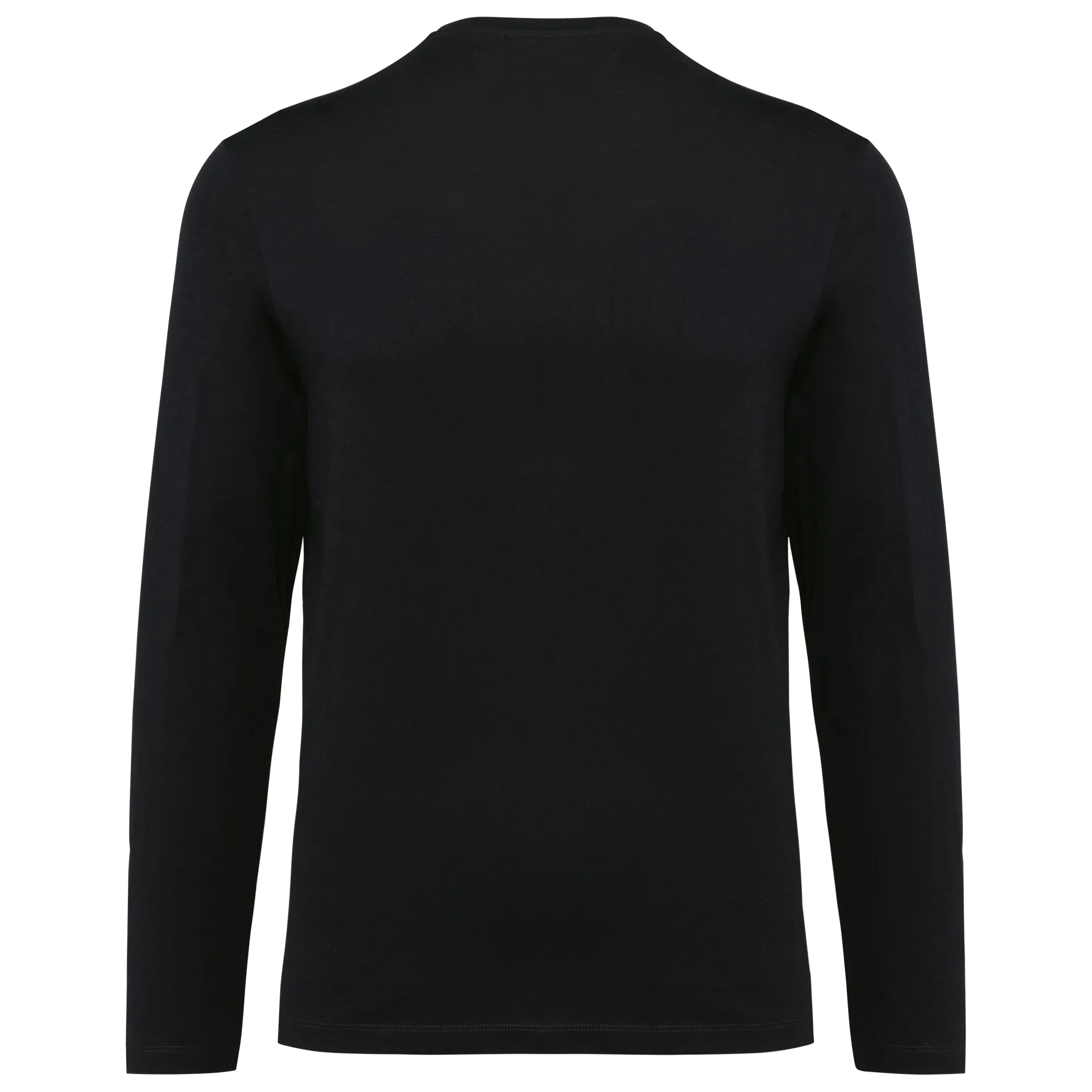 Supima® Herren-T-Shirt mit V-Ausschnitt und langen Ärmeln