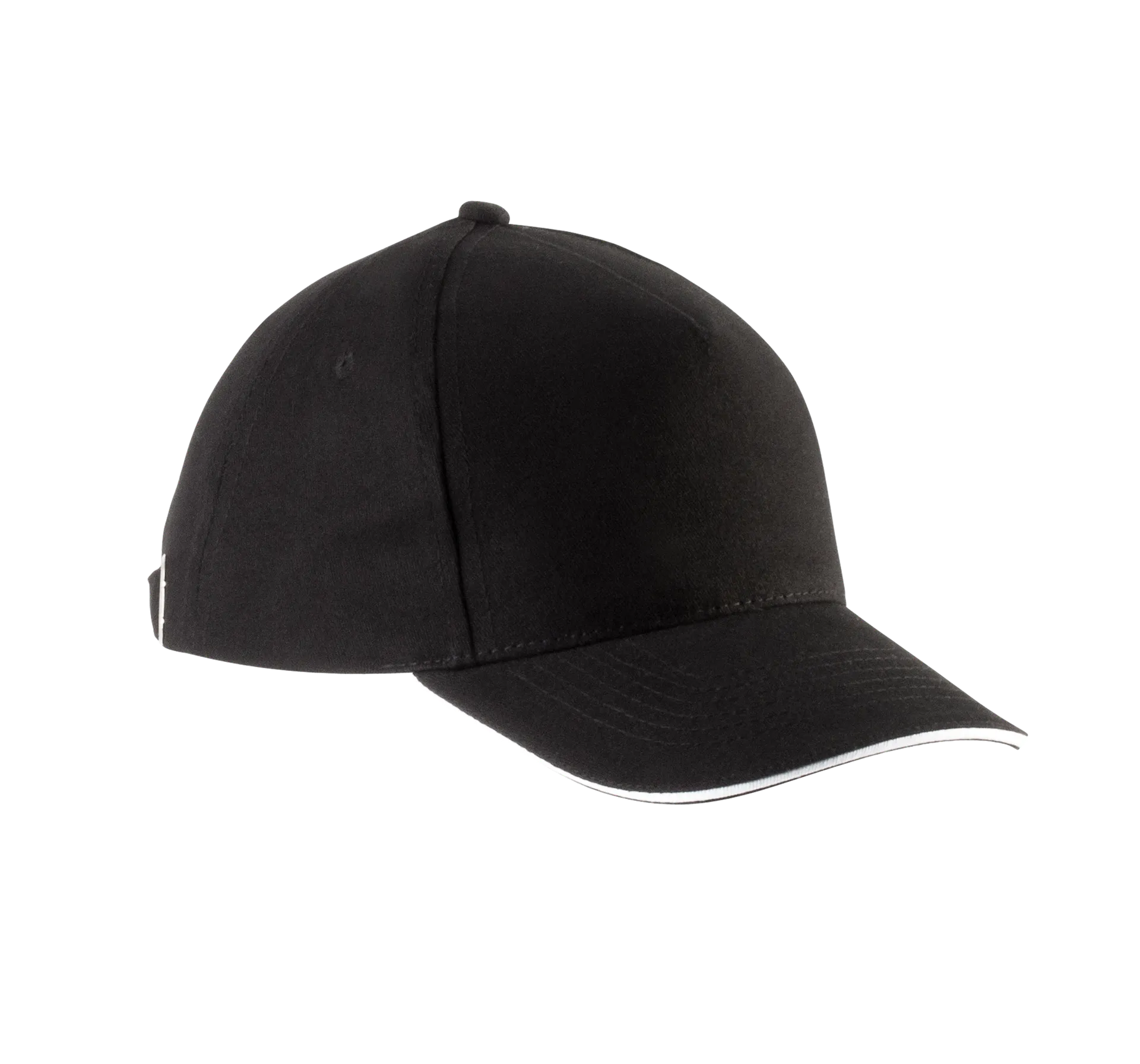 5-Panel Kinderkappe mit Kontrast-Sandwichschirm