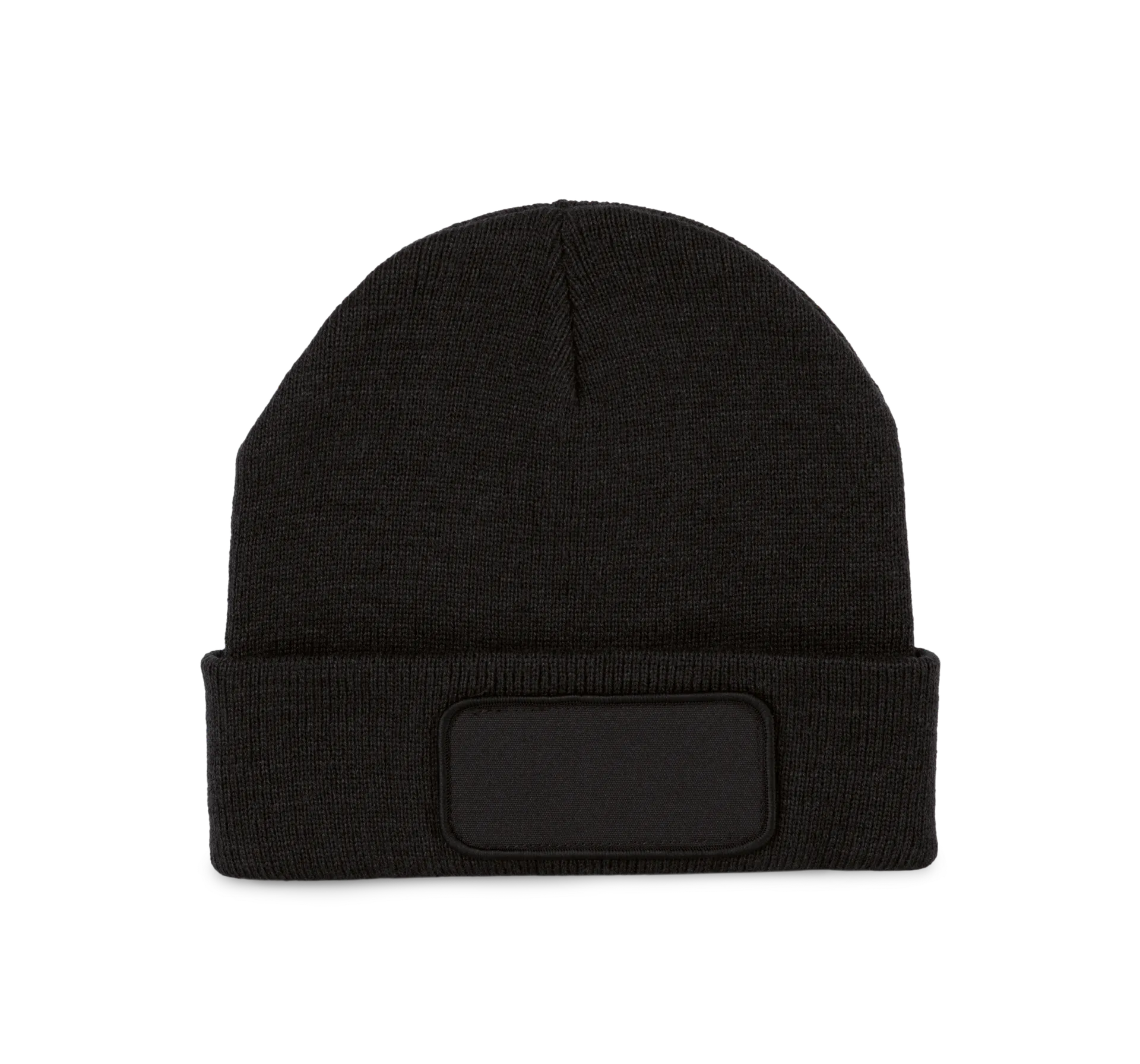 Recycelte Mütze mit Patch