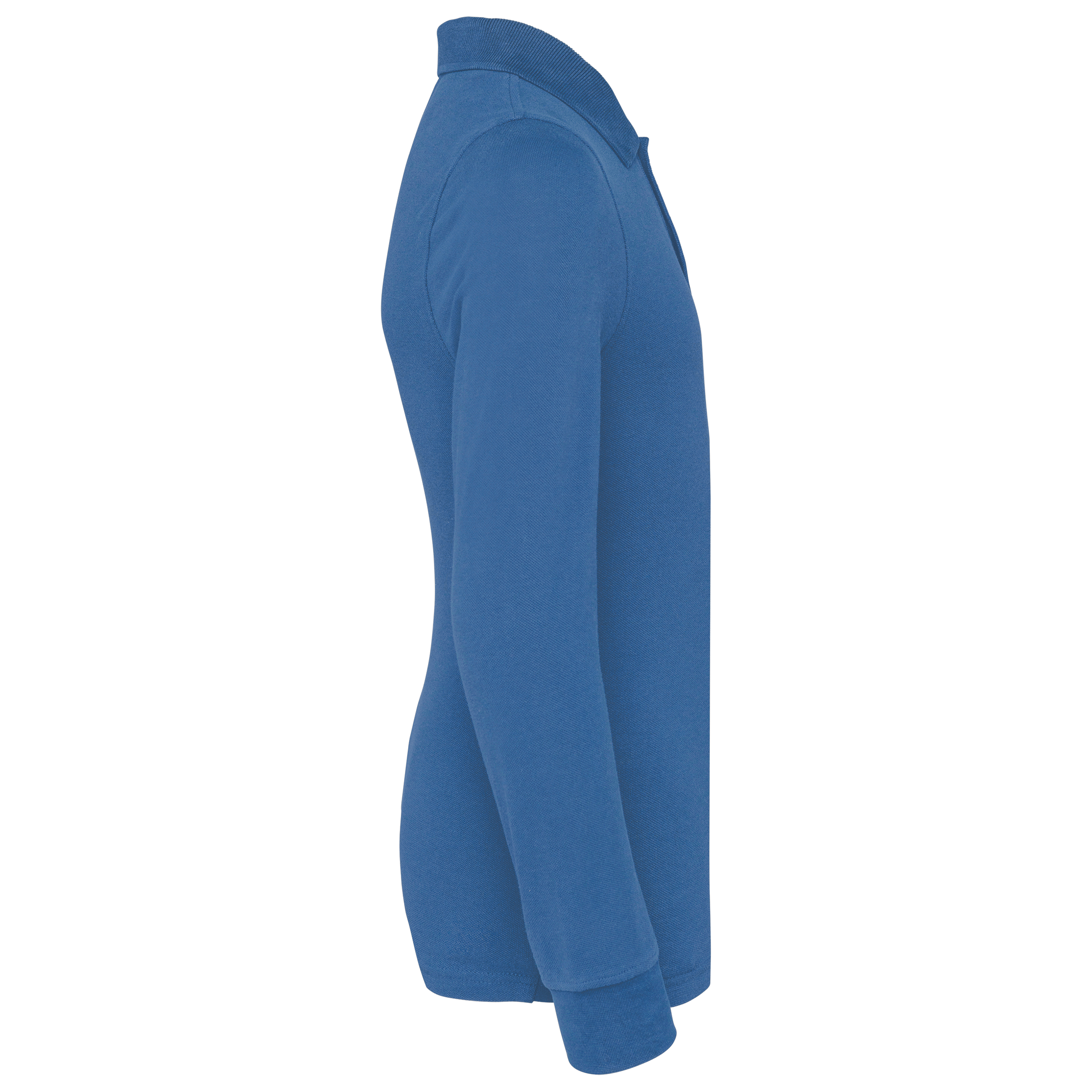 Polohemd mit langen Ärmeln für Kinder.