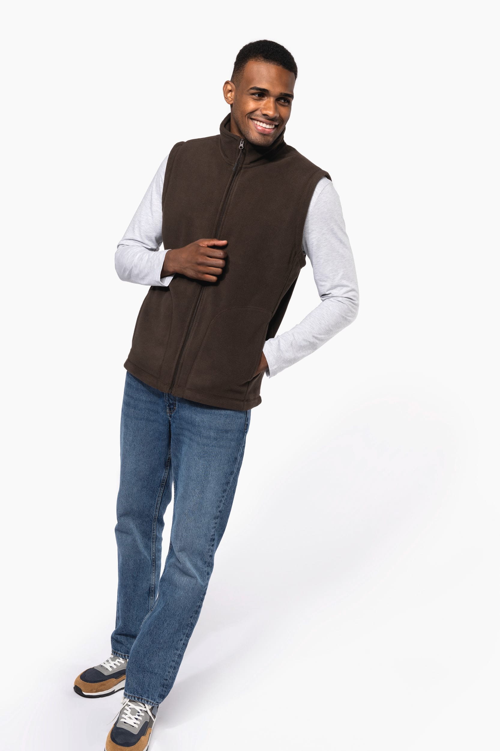 Mikrofleece-Bodywarmer für Herren