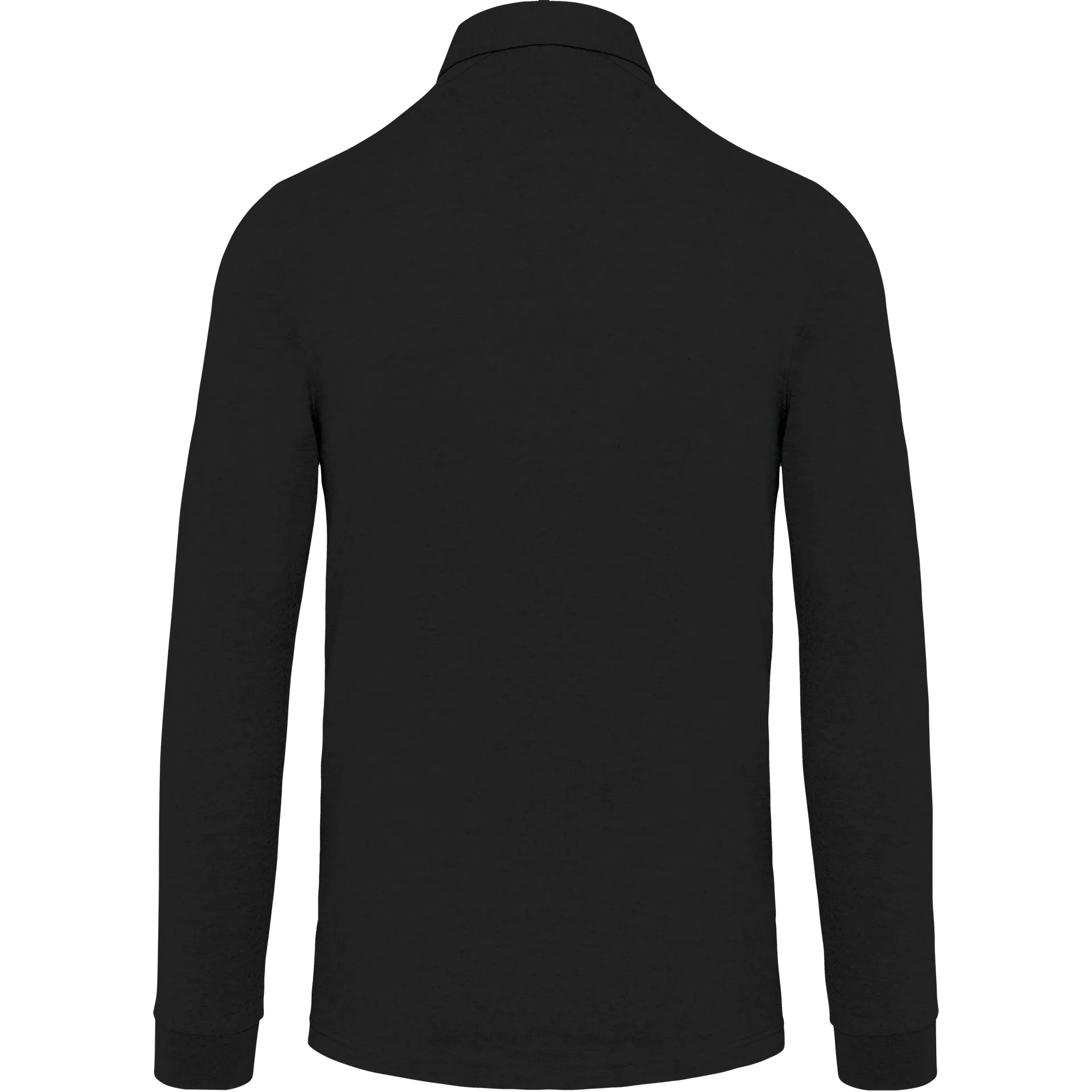 Langarm-Polohemd für Herren aus Jersey