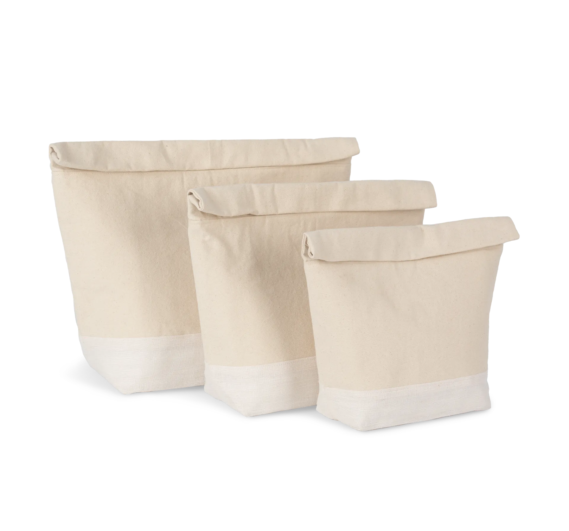 Kühltasche mit aufrollbarem Reißverschluss