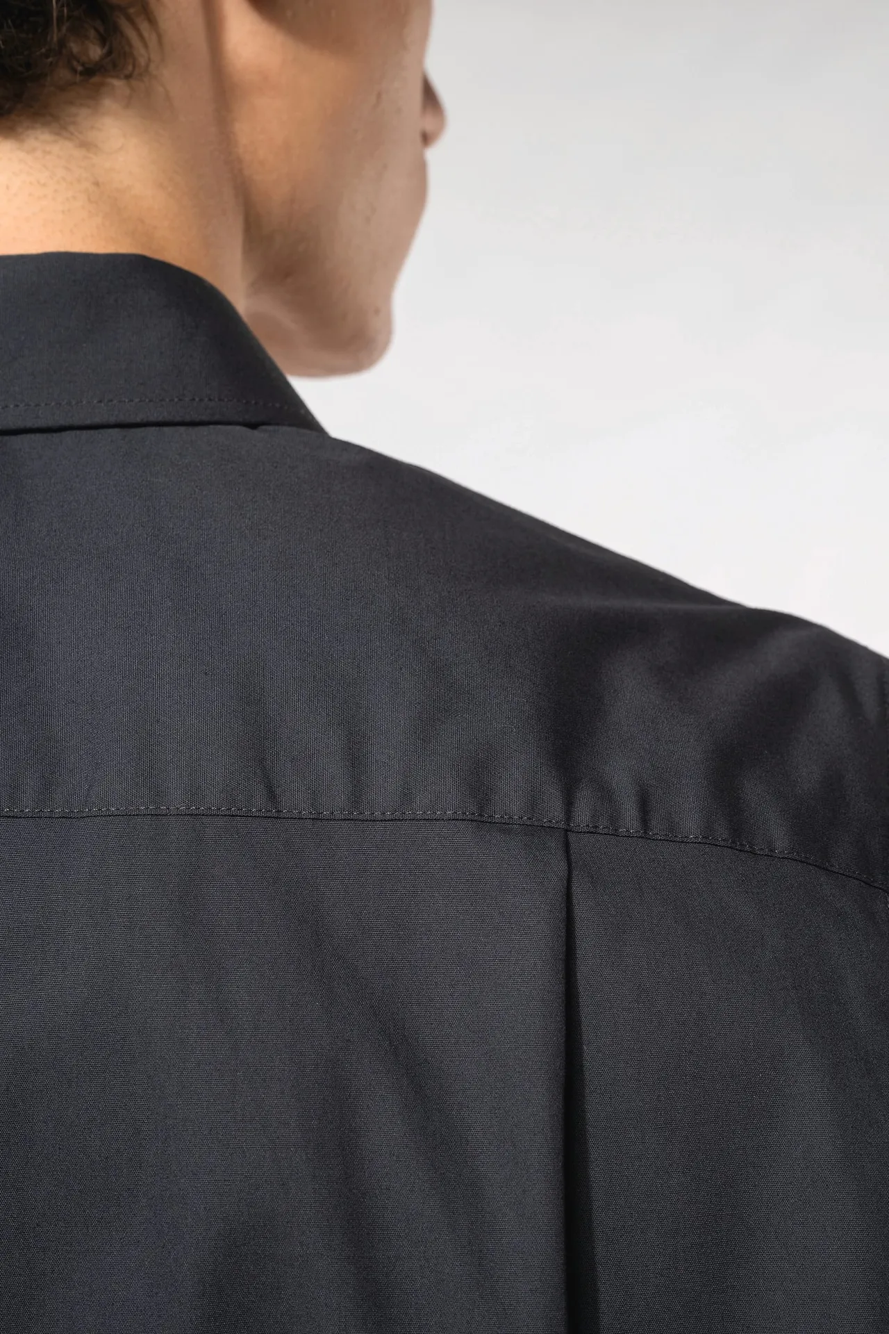 Herren Popelinehemd Kurzarm