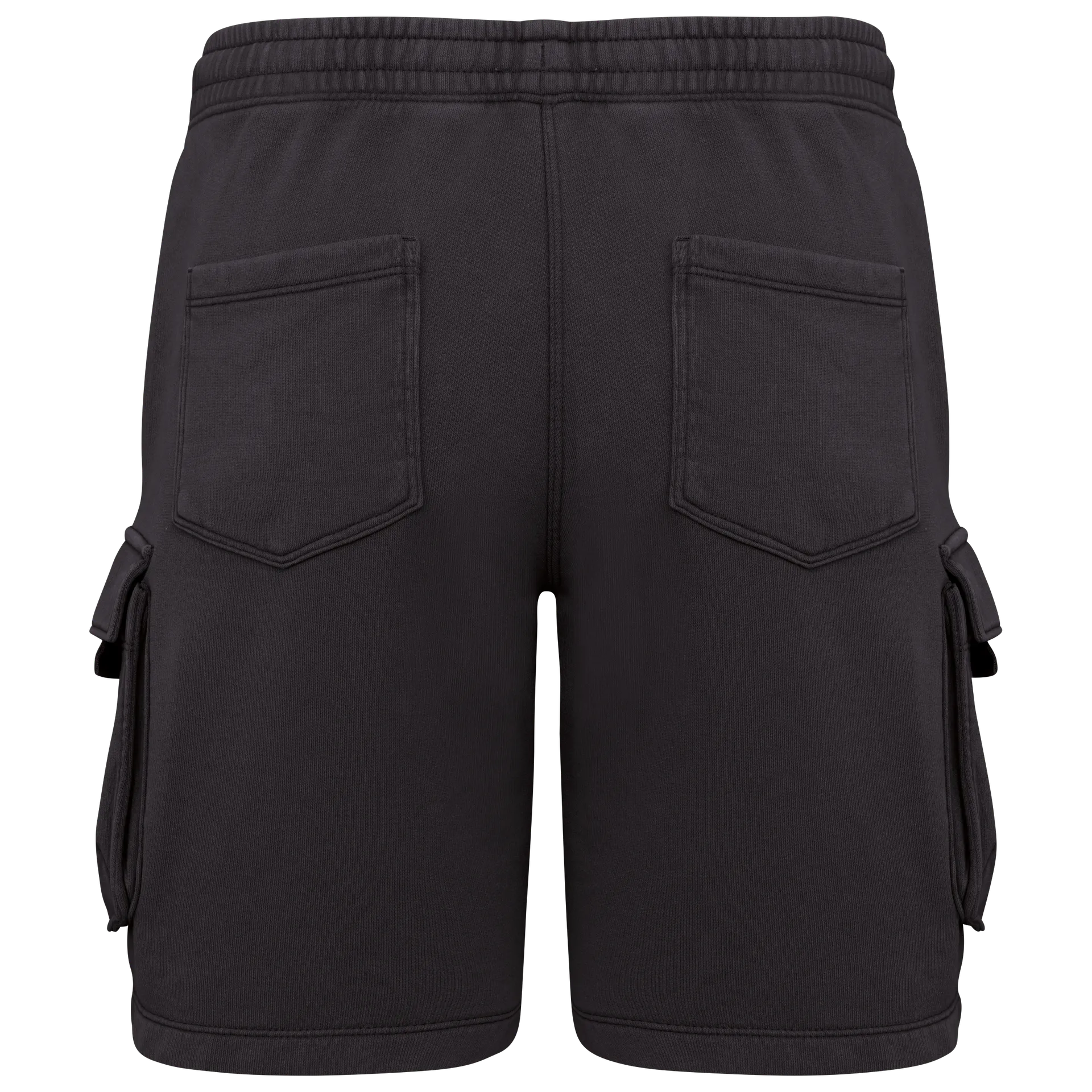 Umweltfreundliche ausgewaschene French Terry Cargo-Shorts für Herren