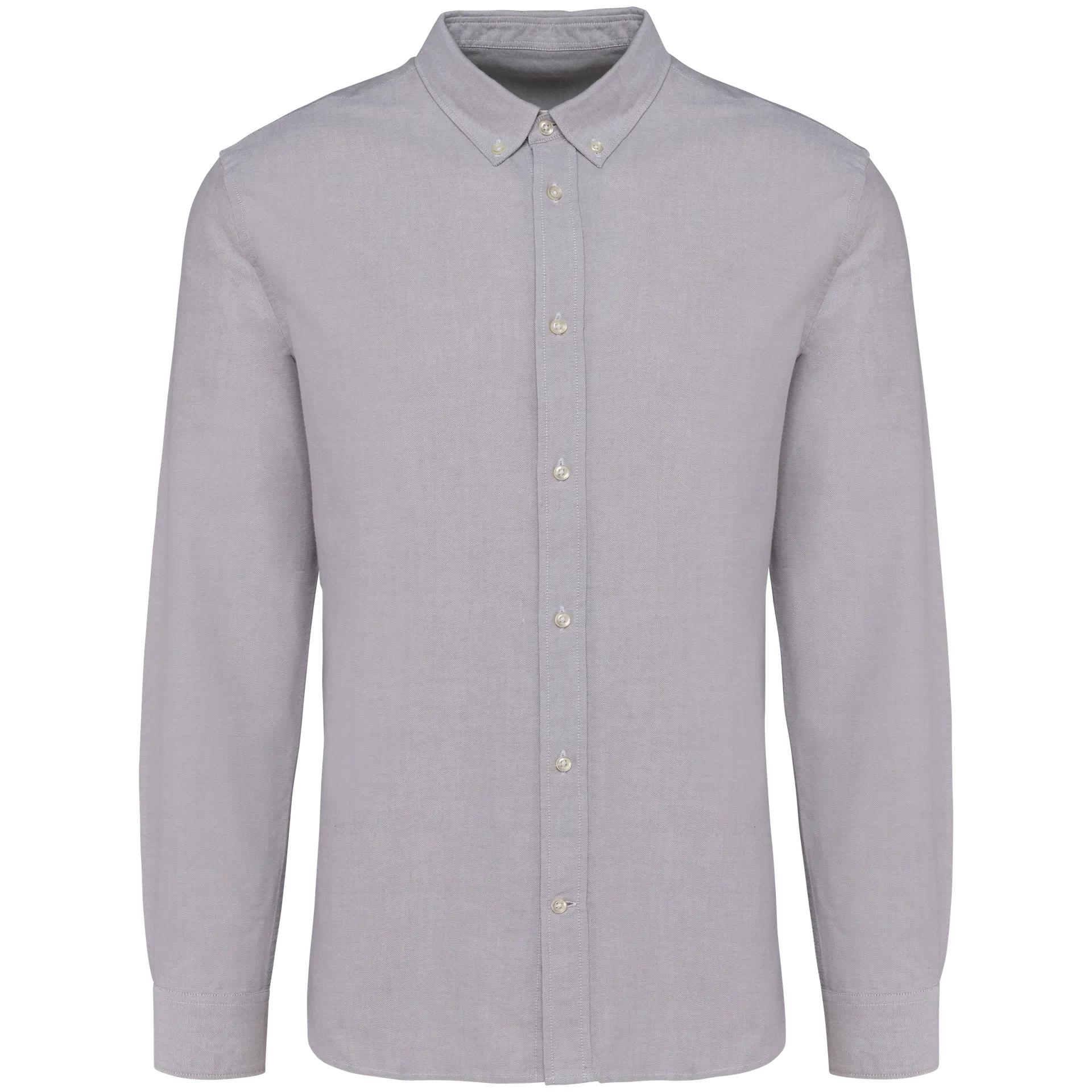 Oxford-Herrenhemd mit langen Ärmeln