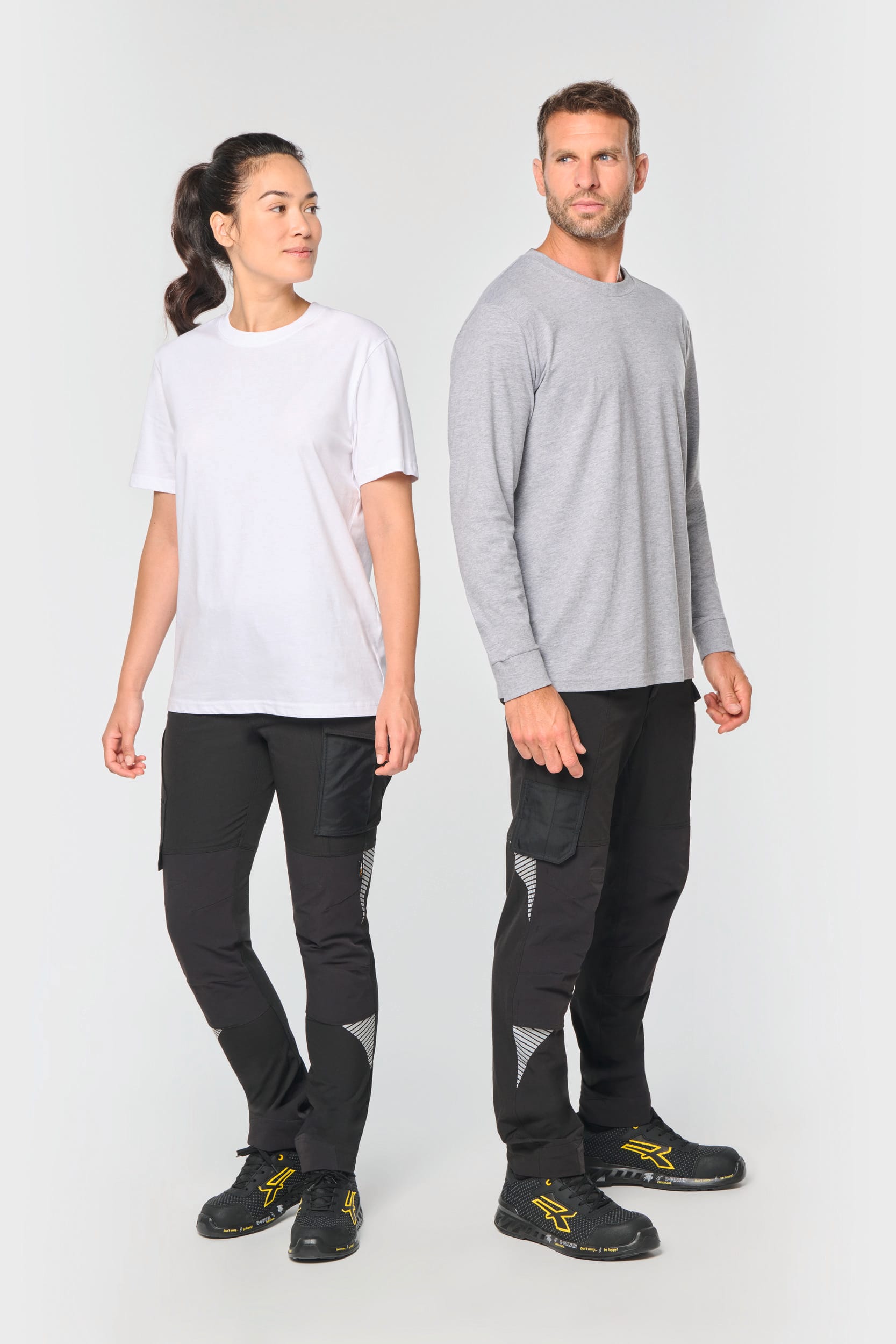 Recycelte Stretchhose mit mehreren Taschen