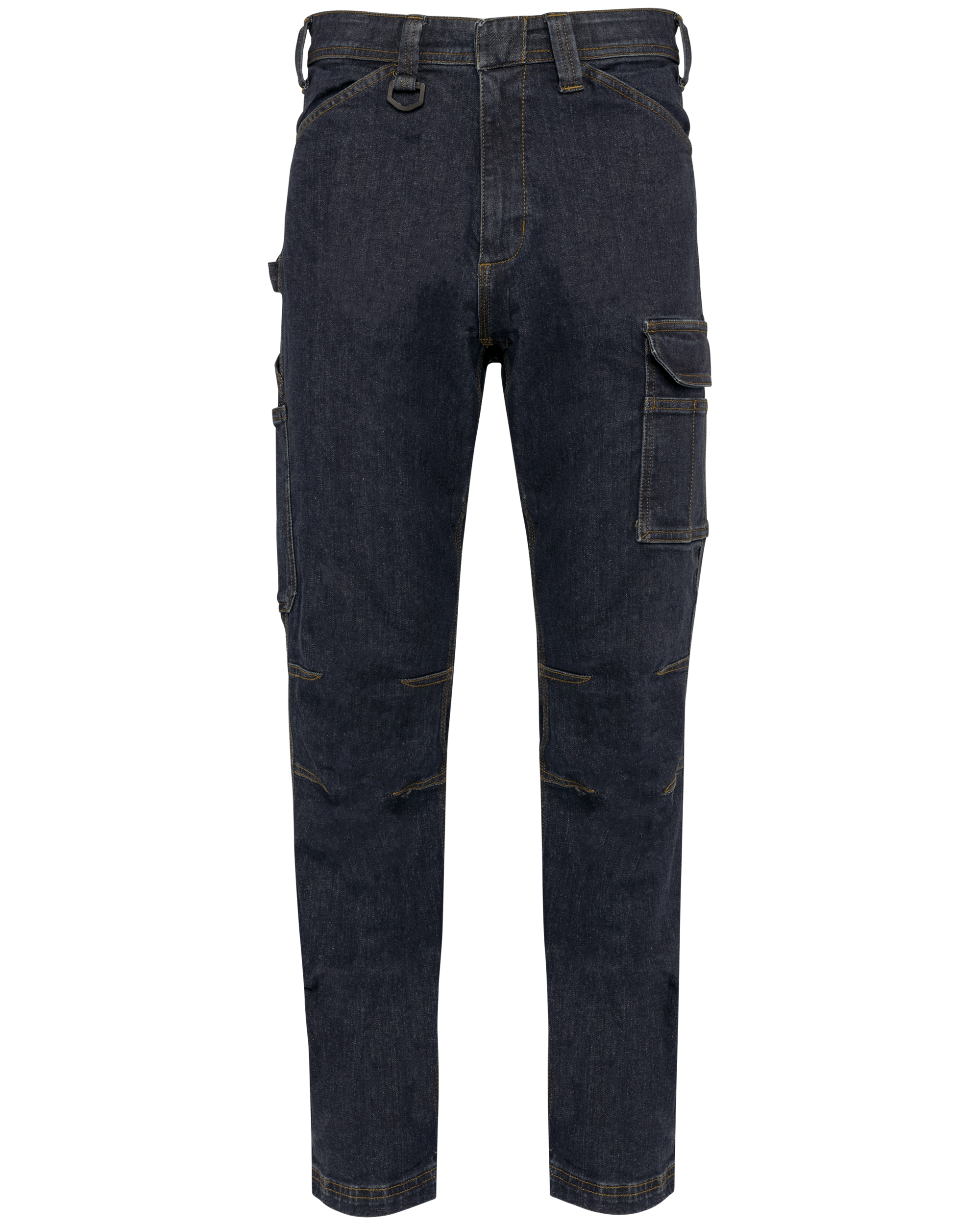 Denim-Herrenhose mit mehreren Taschen Denim-Herrenhose mit mehreren Taschen