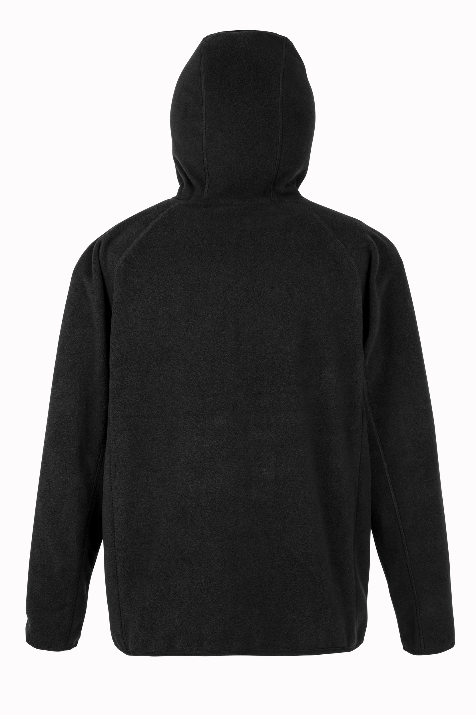 Kapuzenjacke aus recyceltem Mikrofleece