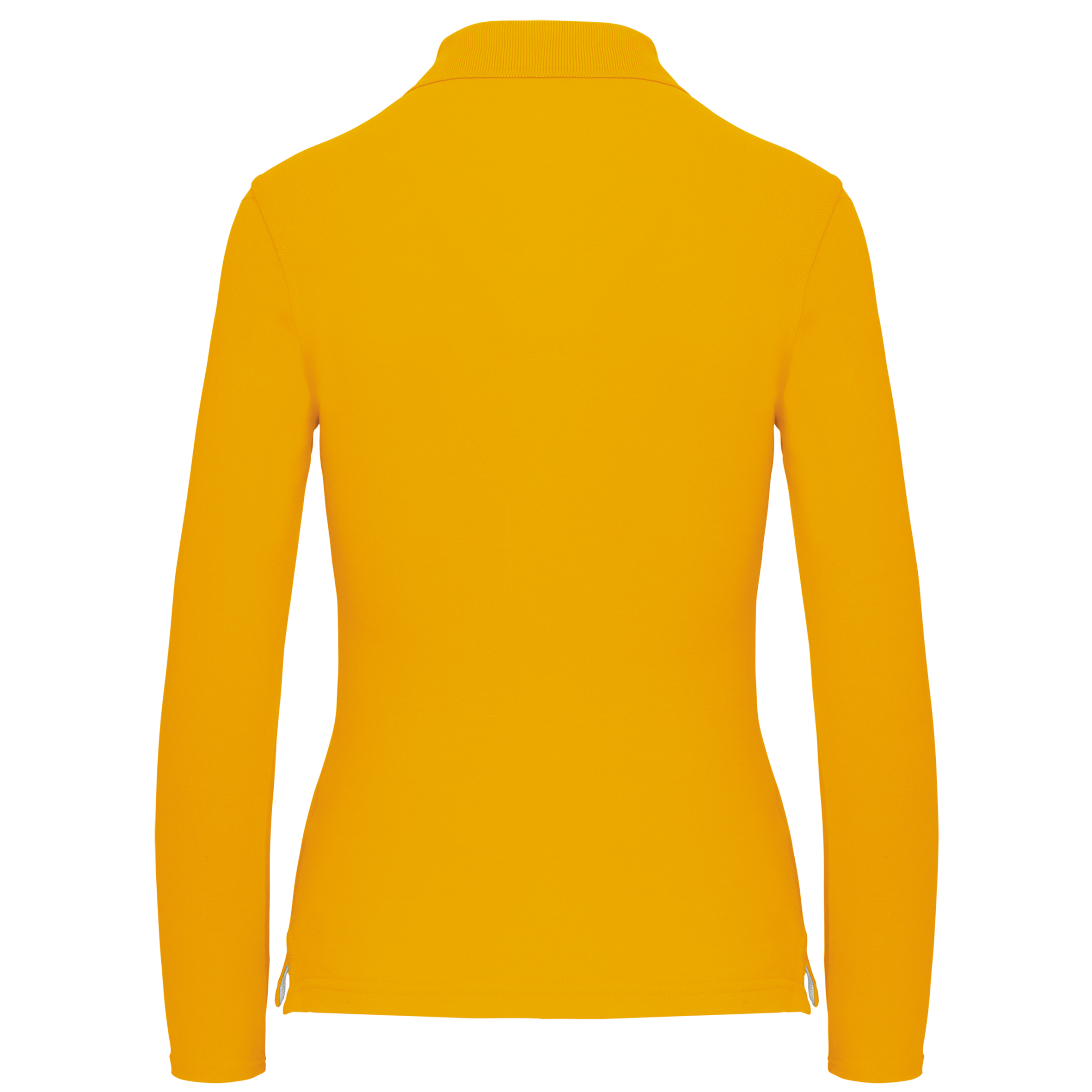 Damen Piqué Poloshirt Langarm