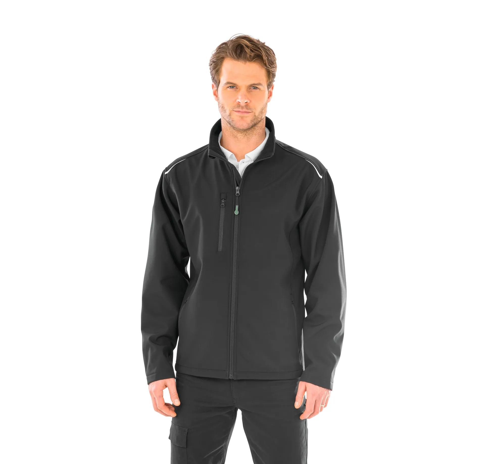 Recycelte Softshell-Jacke
