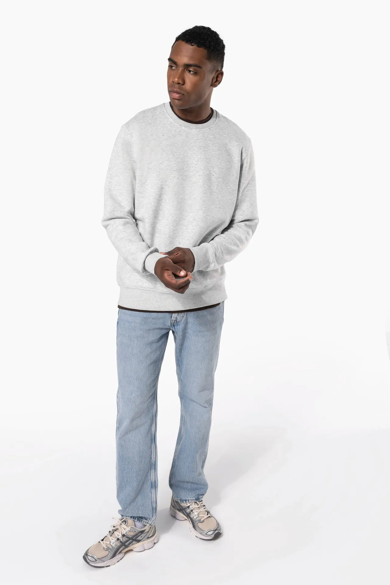 Sweatshirt mit Rundhalsausschnitt