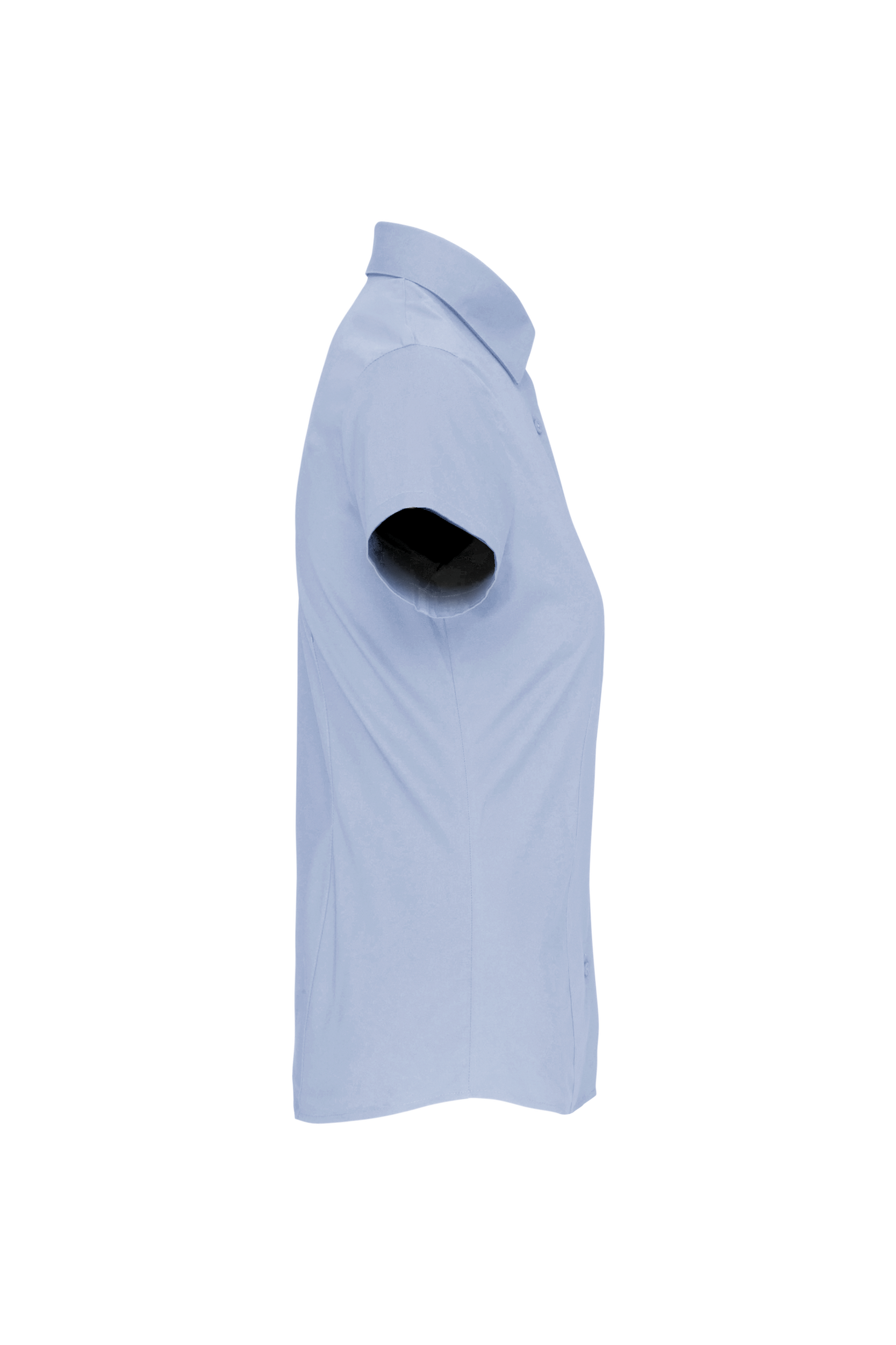 Damen Stretchbluse Kurzarm