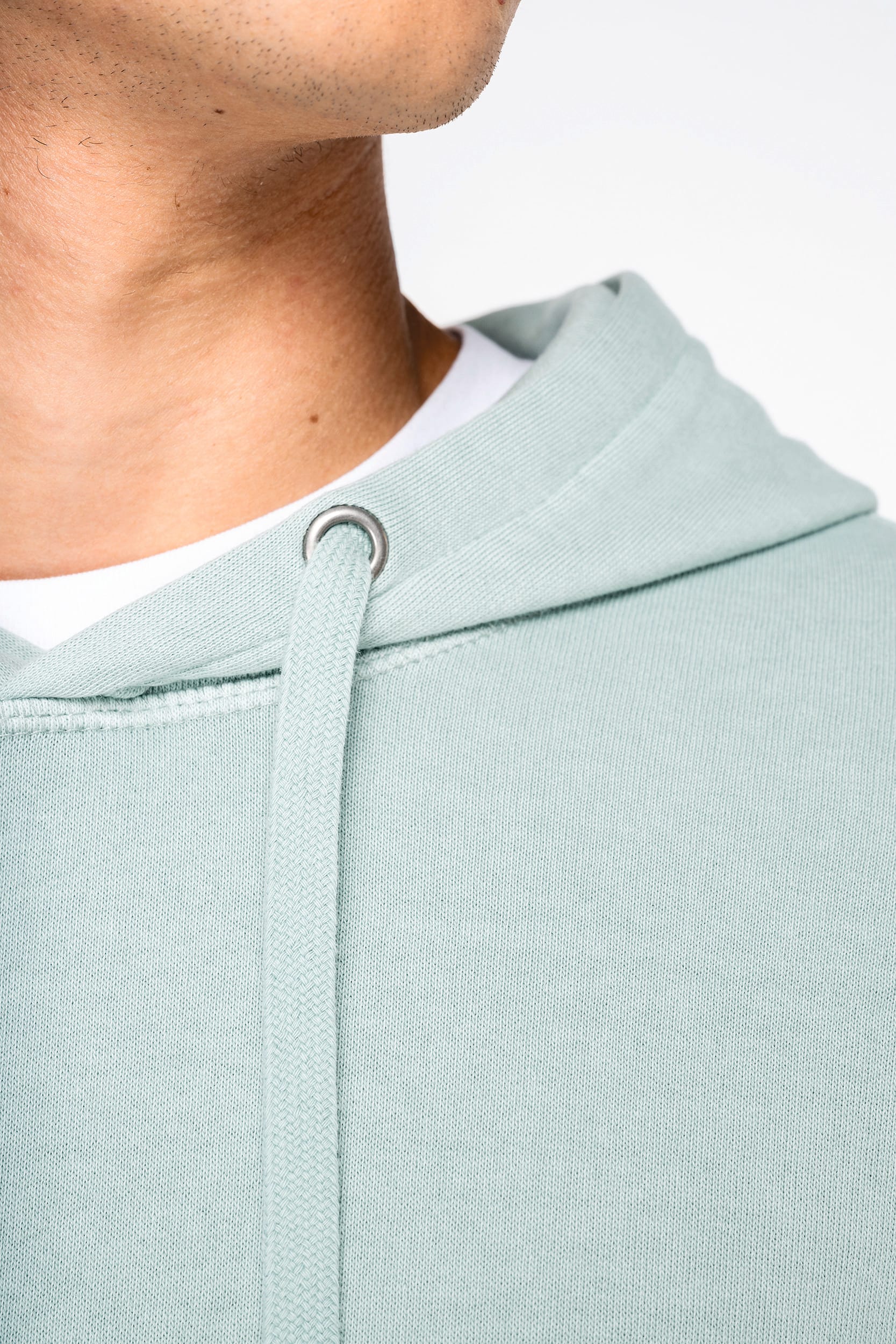 Umweltfreundliches Unisex-Kapuzensweatshirt aus French Terry