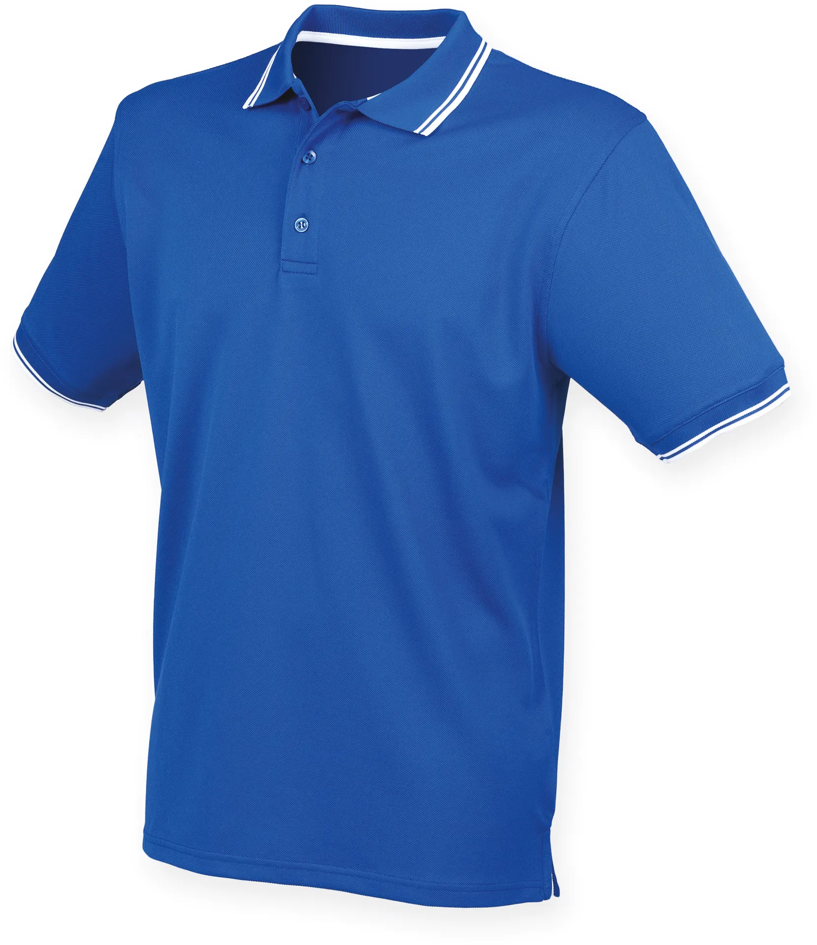 Coolplus®  Kurzarm Poloshirt mit Schrägkragen