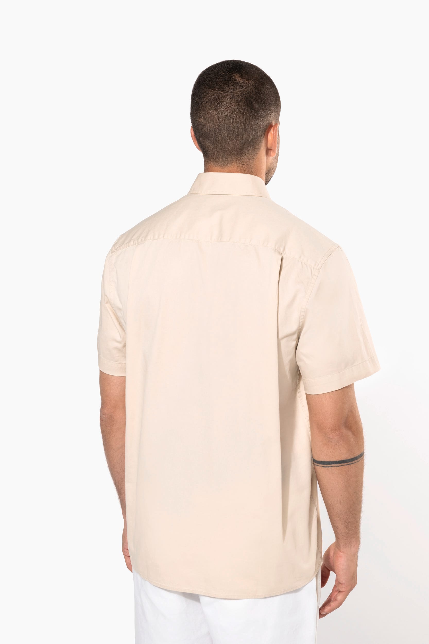 Kurzarm-Baumwollhemd Ariana III für Herren