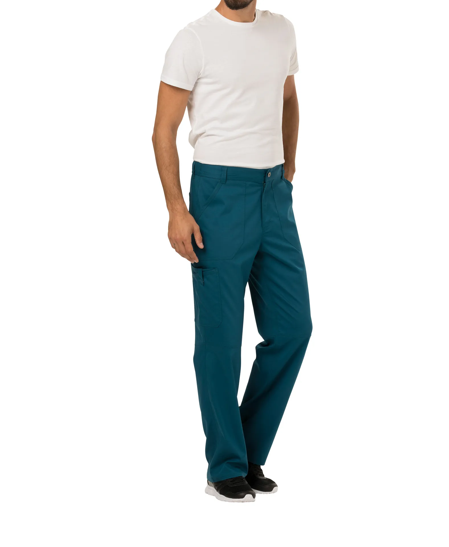 Herren-Cargohose mit Schlitz