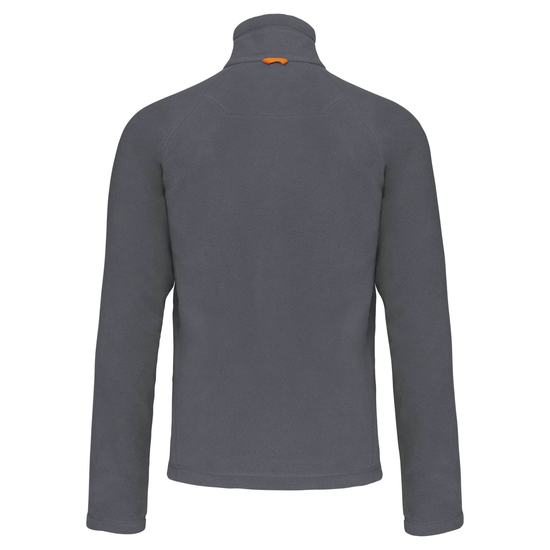 Mikrofleece-Jacke mit Reißverschluss Raglanärmel für Herren