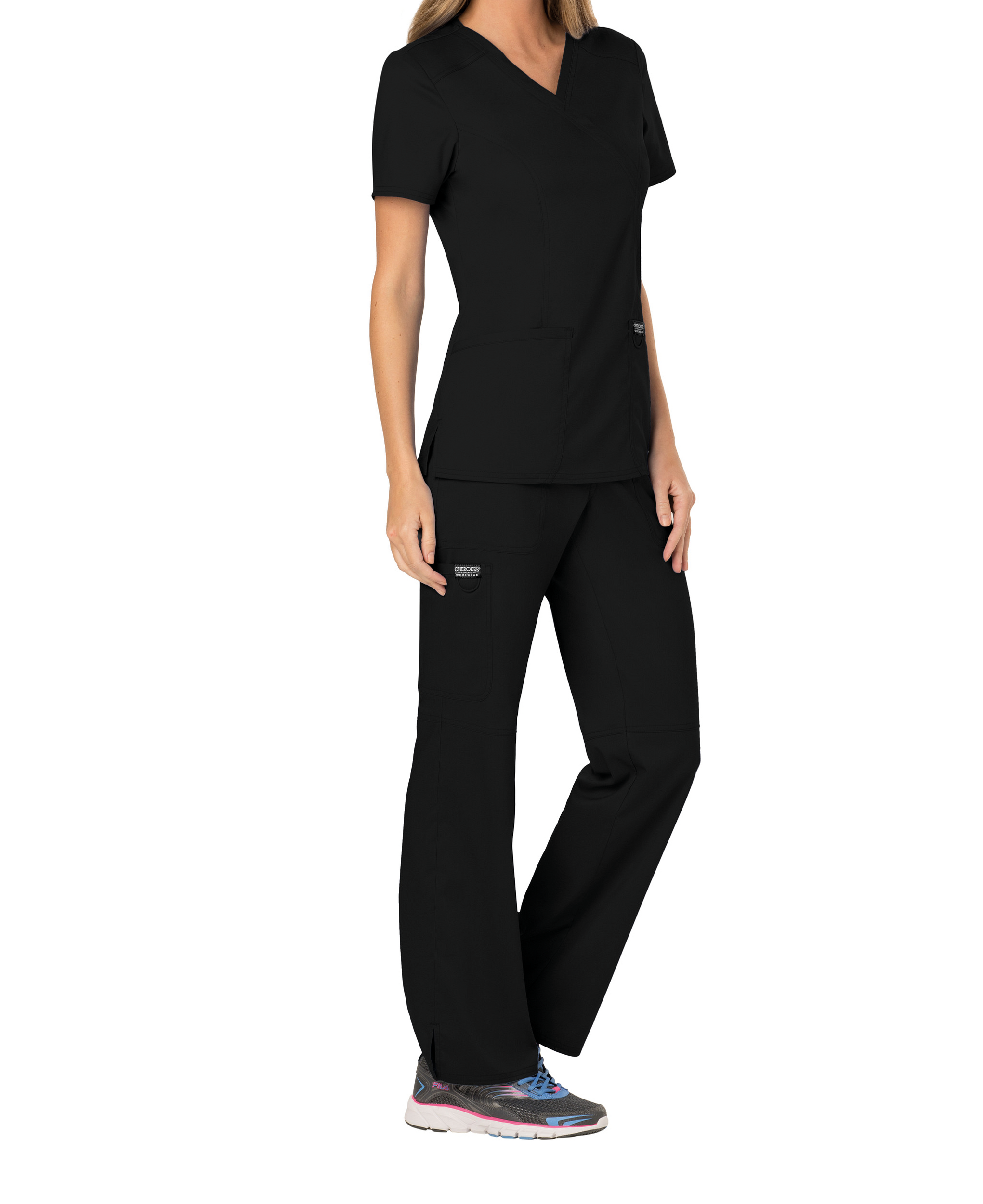 Oberteil in Wickeloptik, Damen