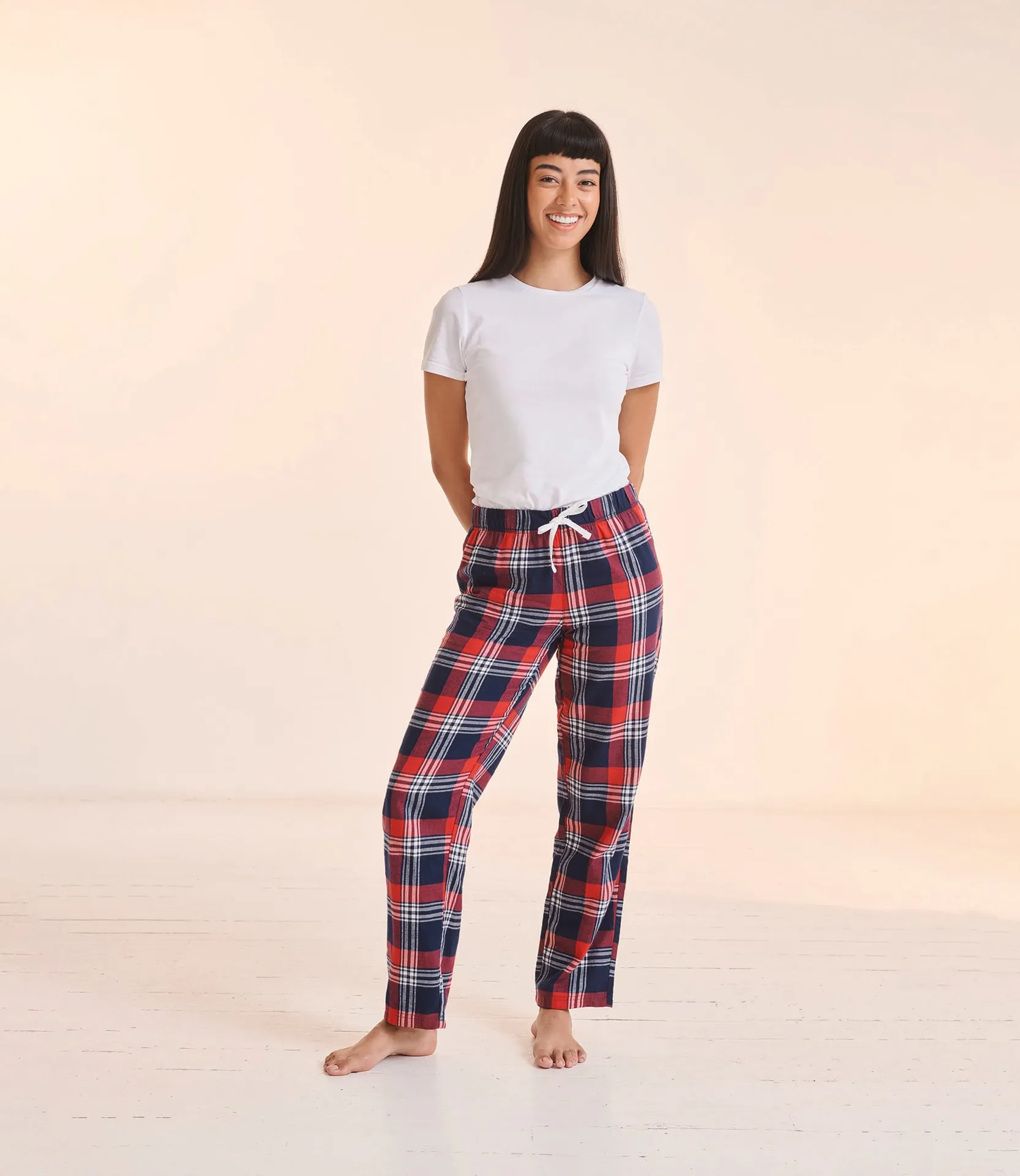 Women's tartan lounge trousers