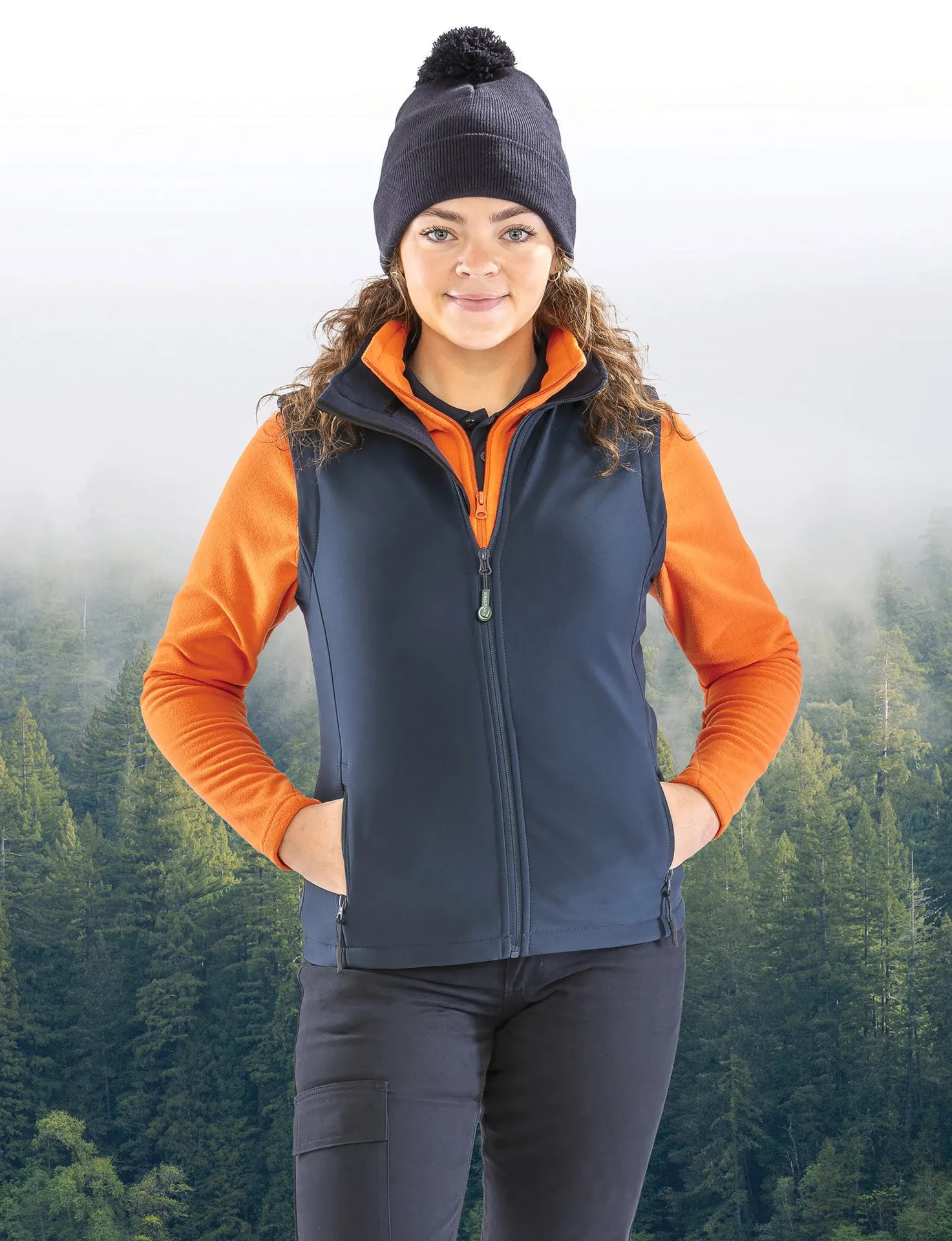 Core Ladies Printable Softshell Bodywarmer