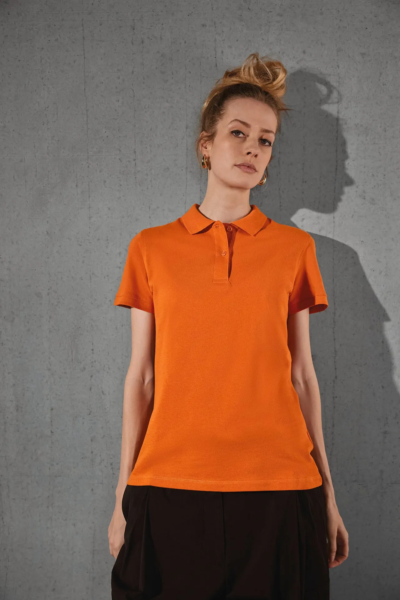 Ladies' organic polo shirt