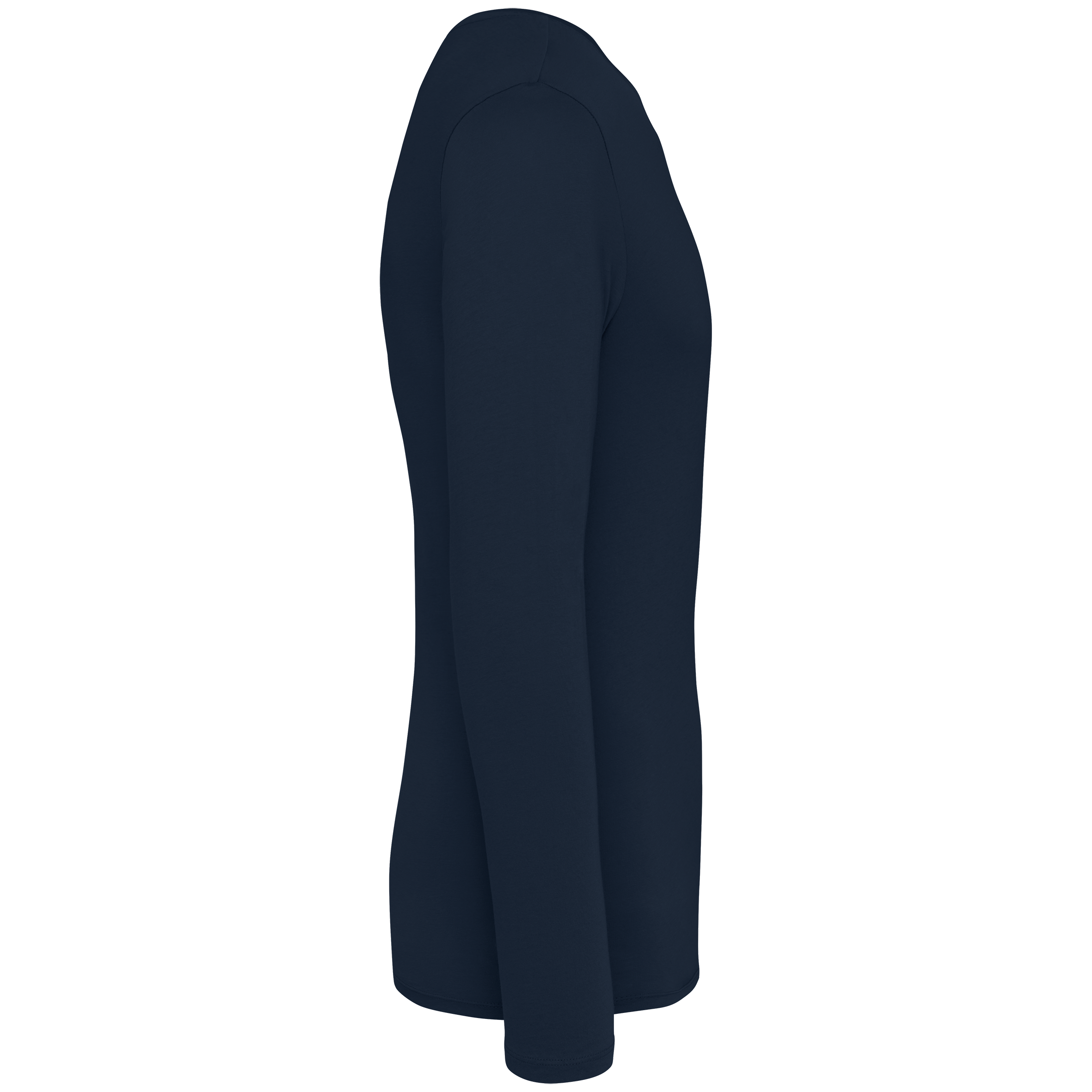 Umweltfreundliches ausgewaschenes Unisex T-Shirt mit langen Ärmeln