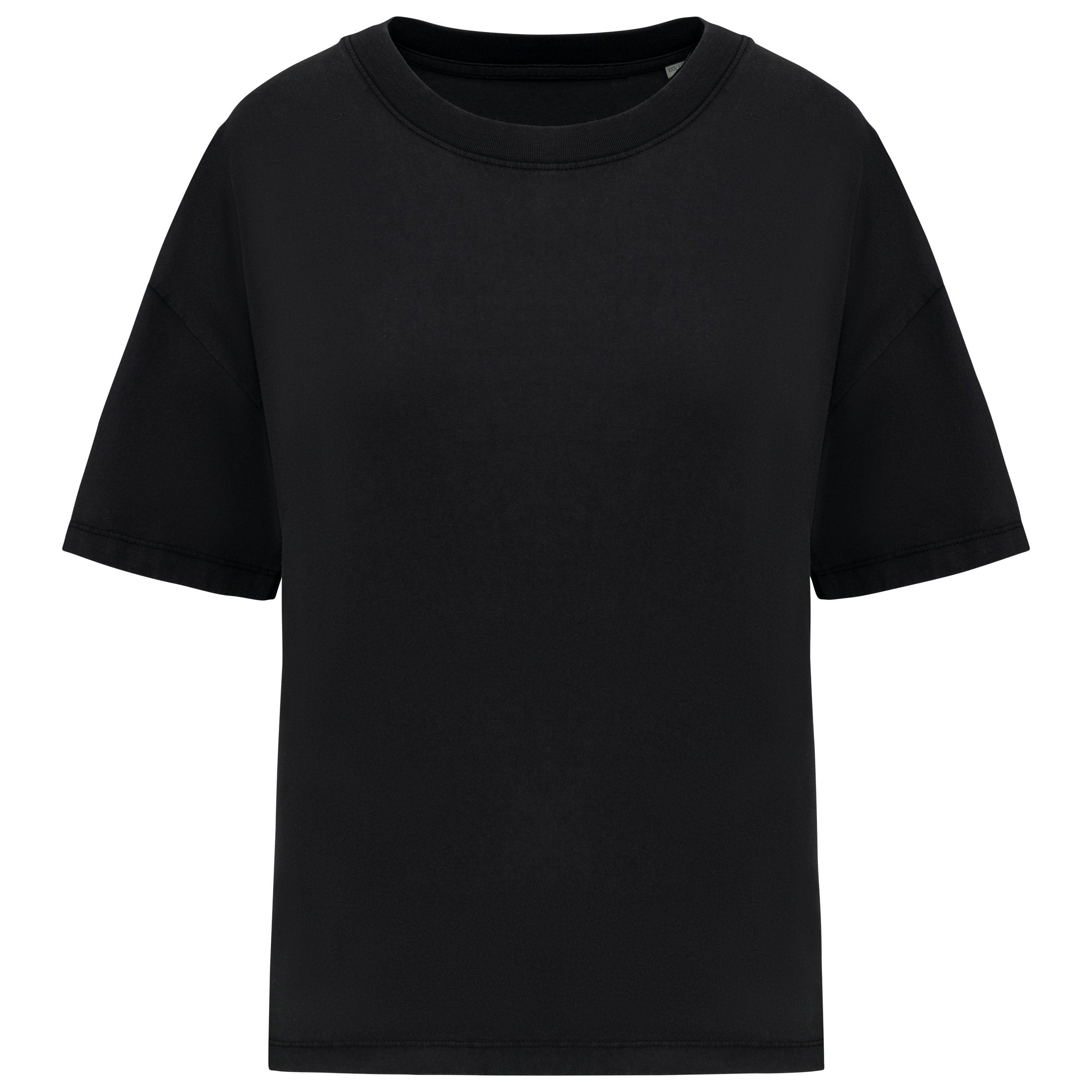 Ausgewaschenes umweltfreundliches Oversize-T-Shirt für Damen Ausgewaschenes umweltfreundliches Oversize-T-Shirt für Damen