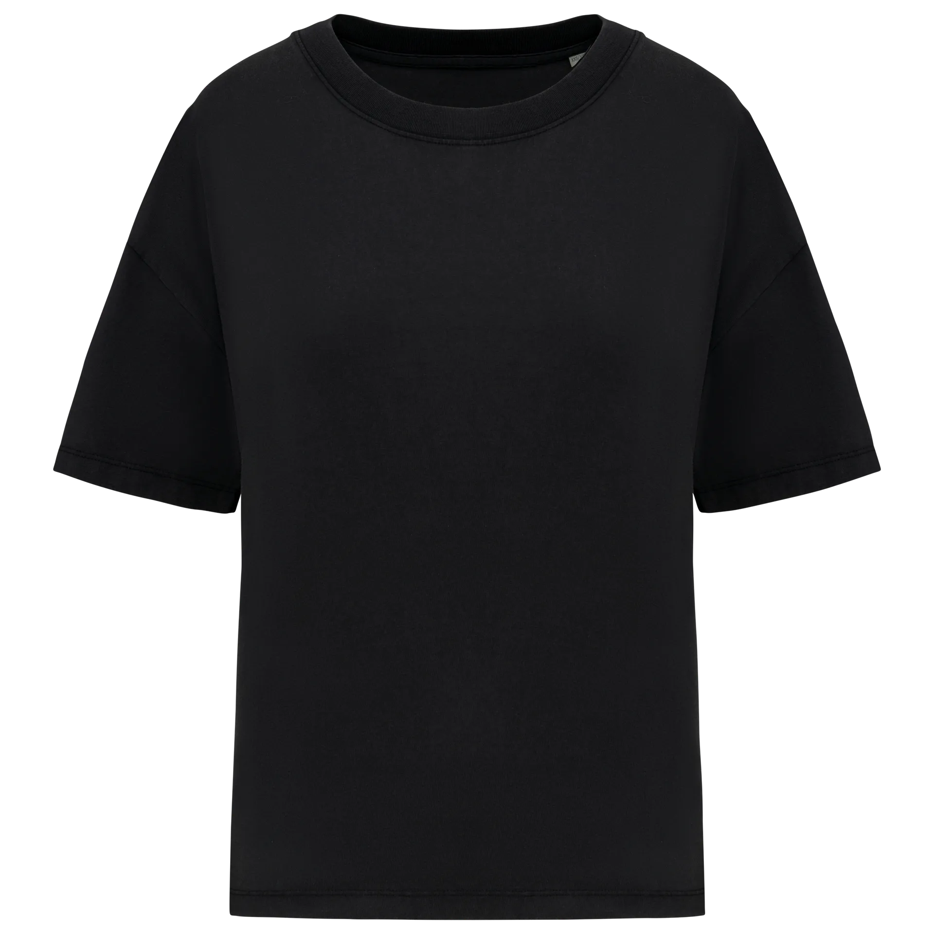 Ausgewaschenes umweltfreundliches Oversize-T-Shirt für Damen