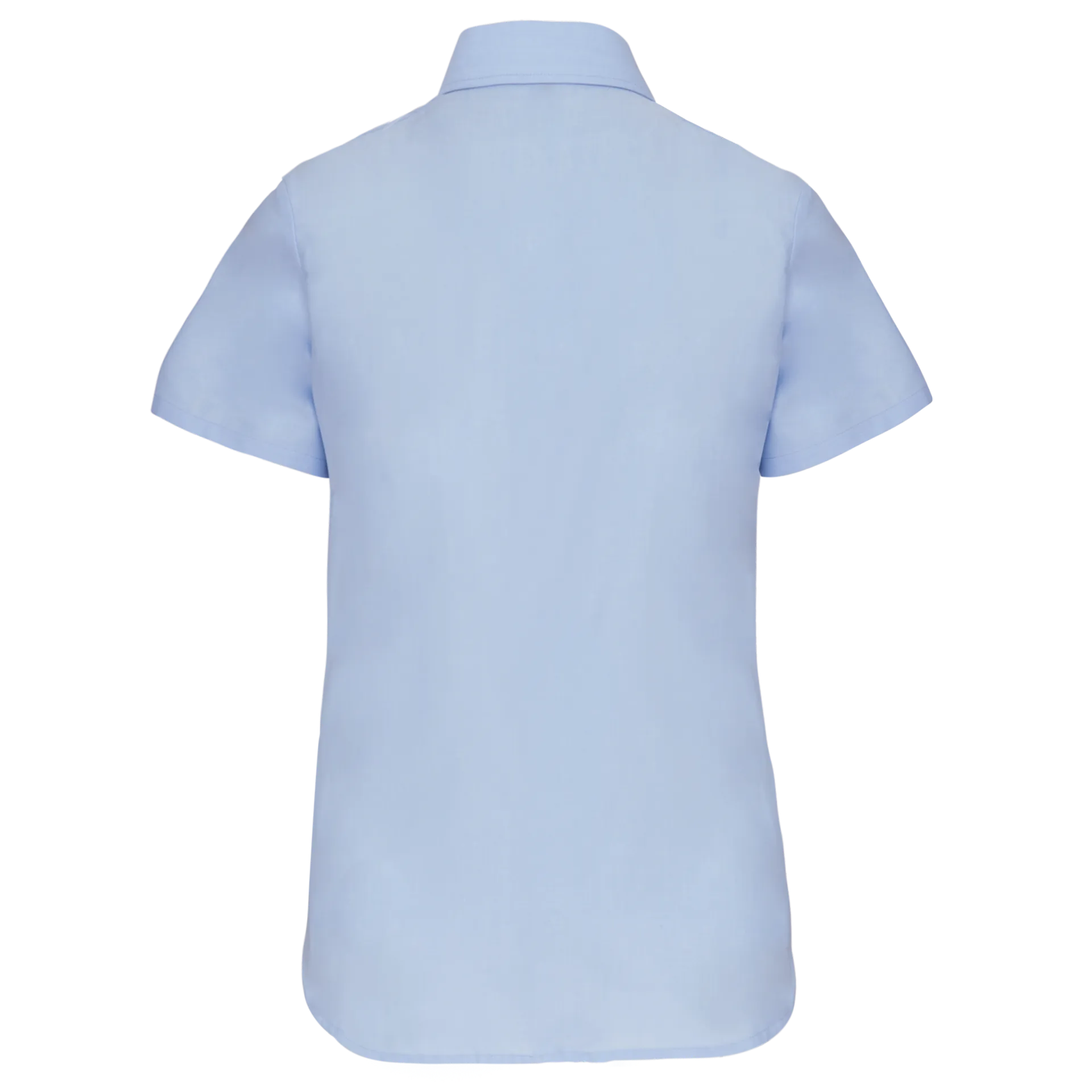 Damen Oxford Kurzarmbluse