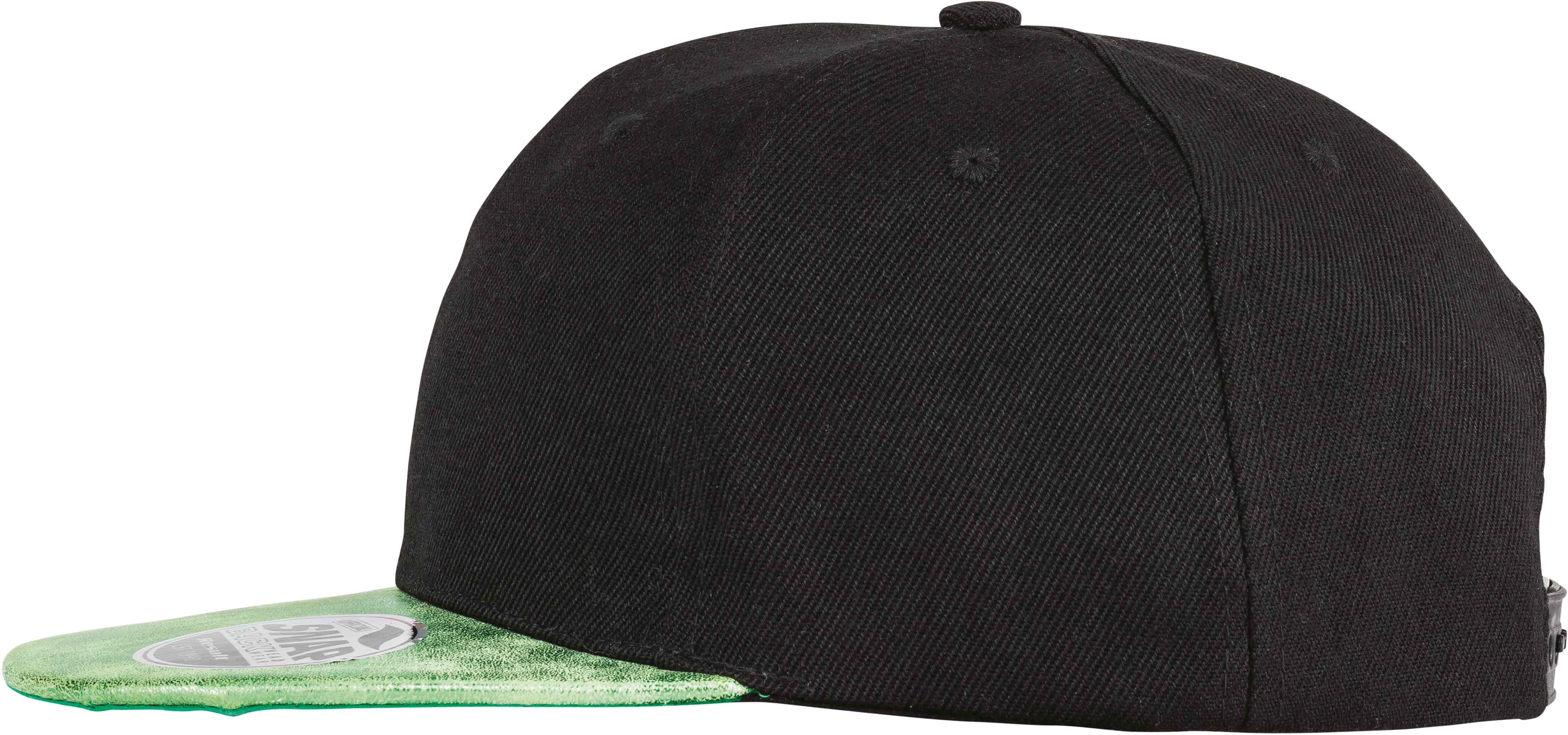 Bronx Glitter Flat Peak Snapback Cap