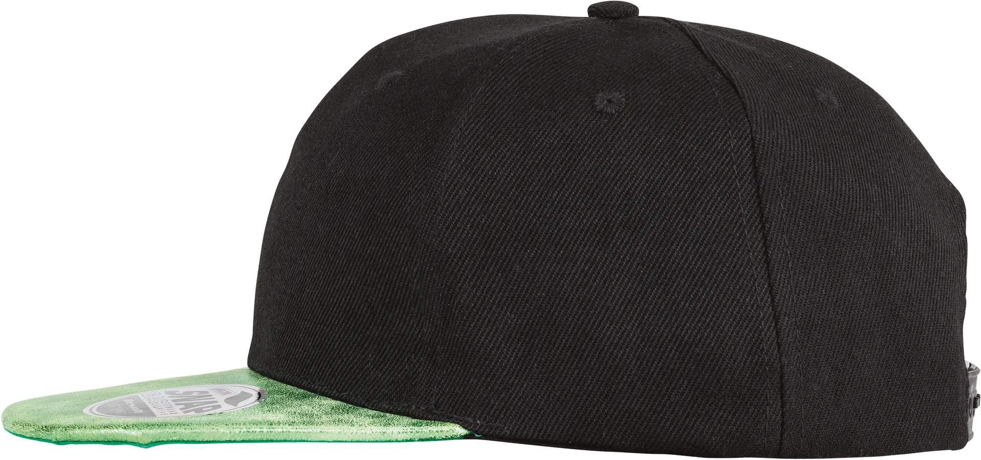 Bronx Glitter Flat Peak Snapback Cap