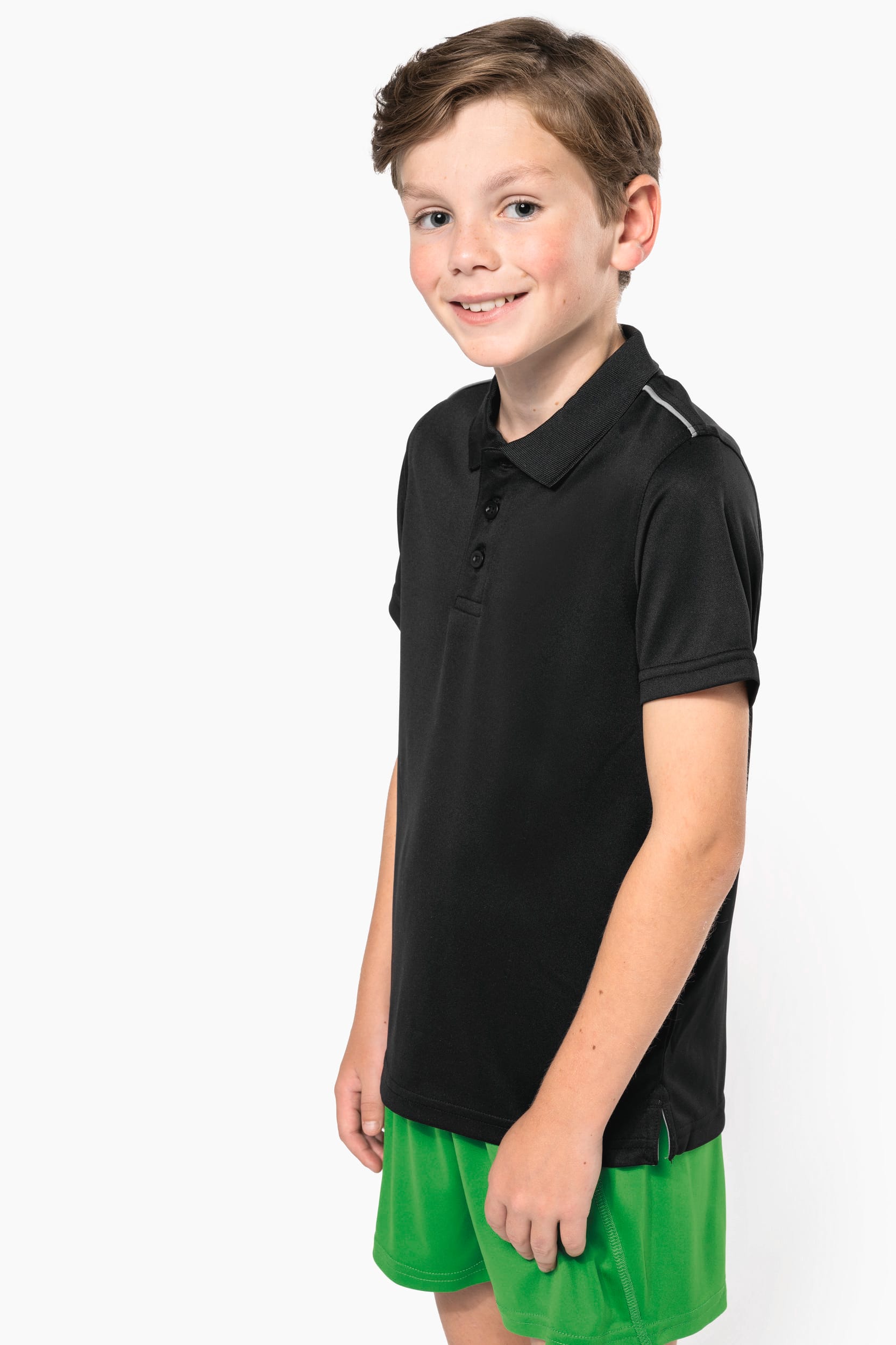 Kurzarm-Polohemd für Kinder