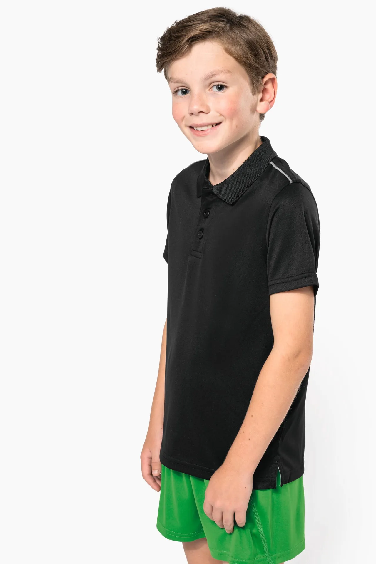 Kurzarm-Polohemd für Kinder