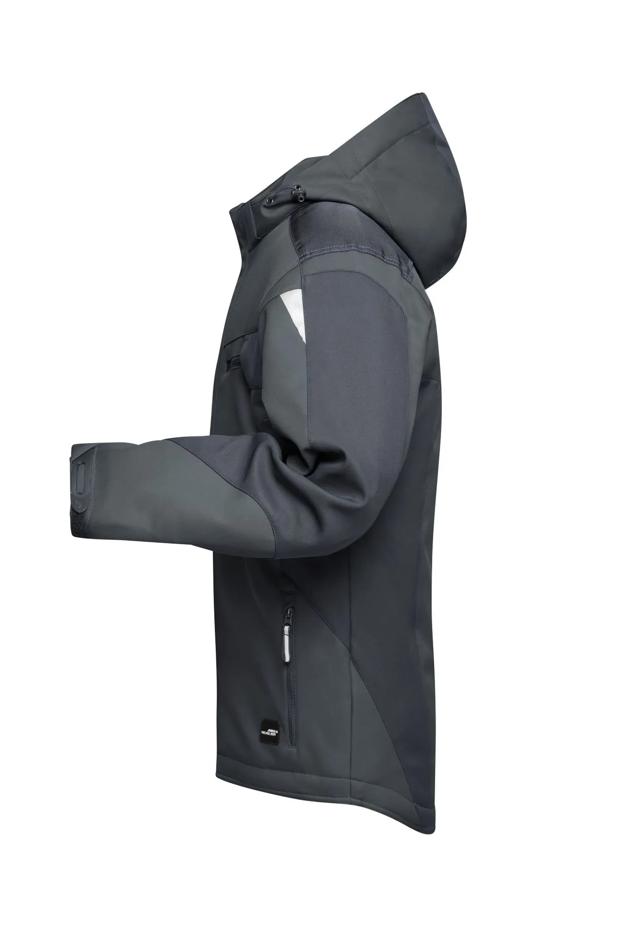 James & Nicholson JN824 – Robuste Winter Softshelljacke mit CORDURA® & Futter