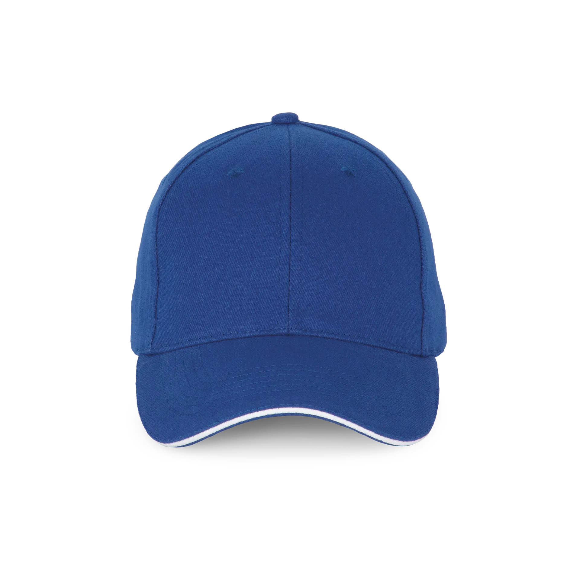 6-Panel-Kappe mit Kontrast-Sandwichschirm