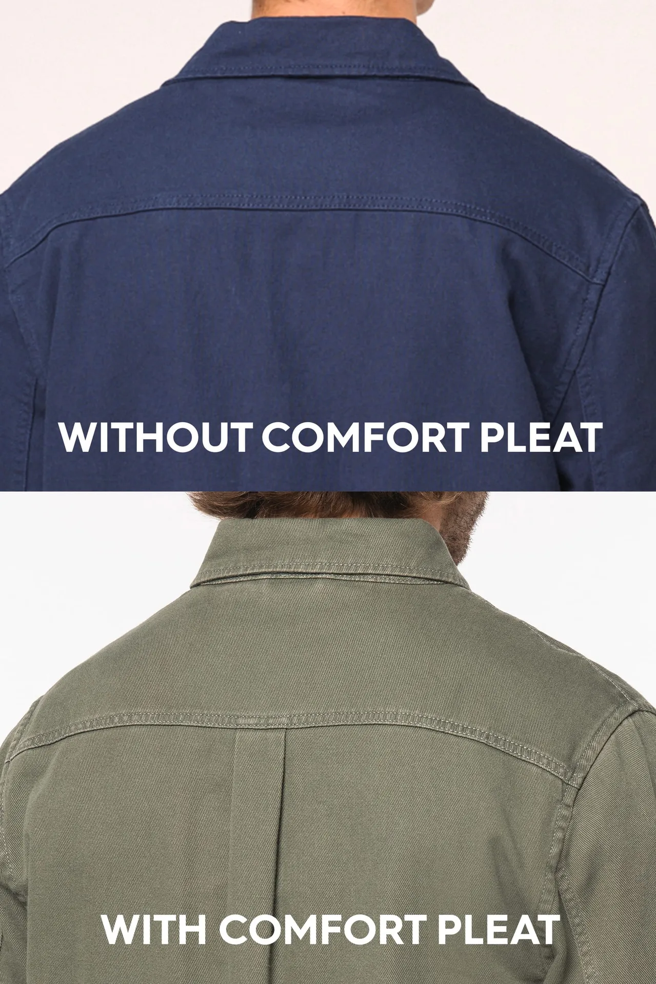 Umweltfreundliche Ausgewaschenes Herren Worker-Überhemd