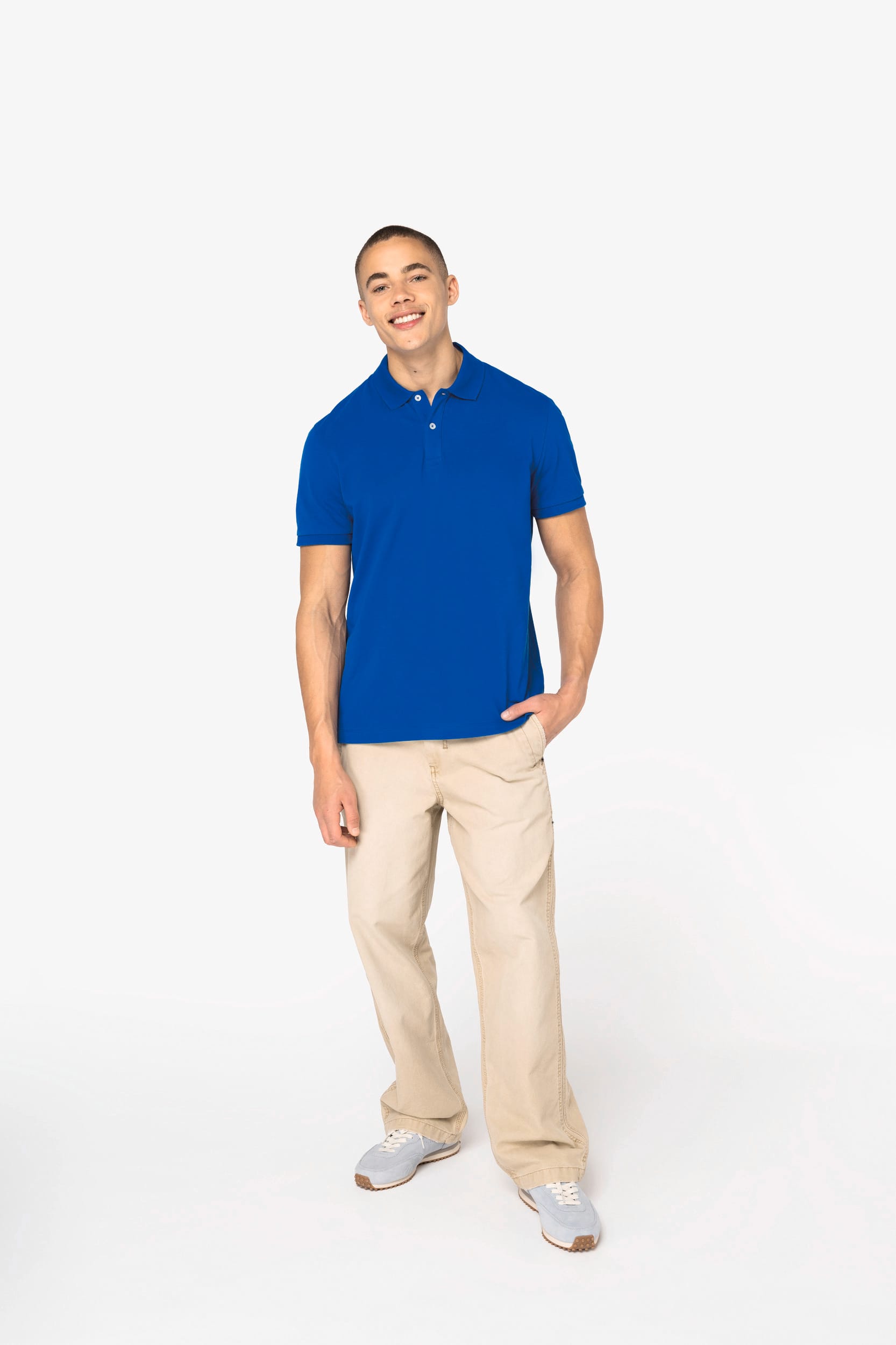 Umweltfreundliches Polohemd aus Pikeetrikot für Herren