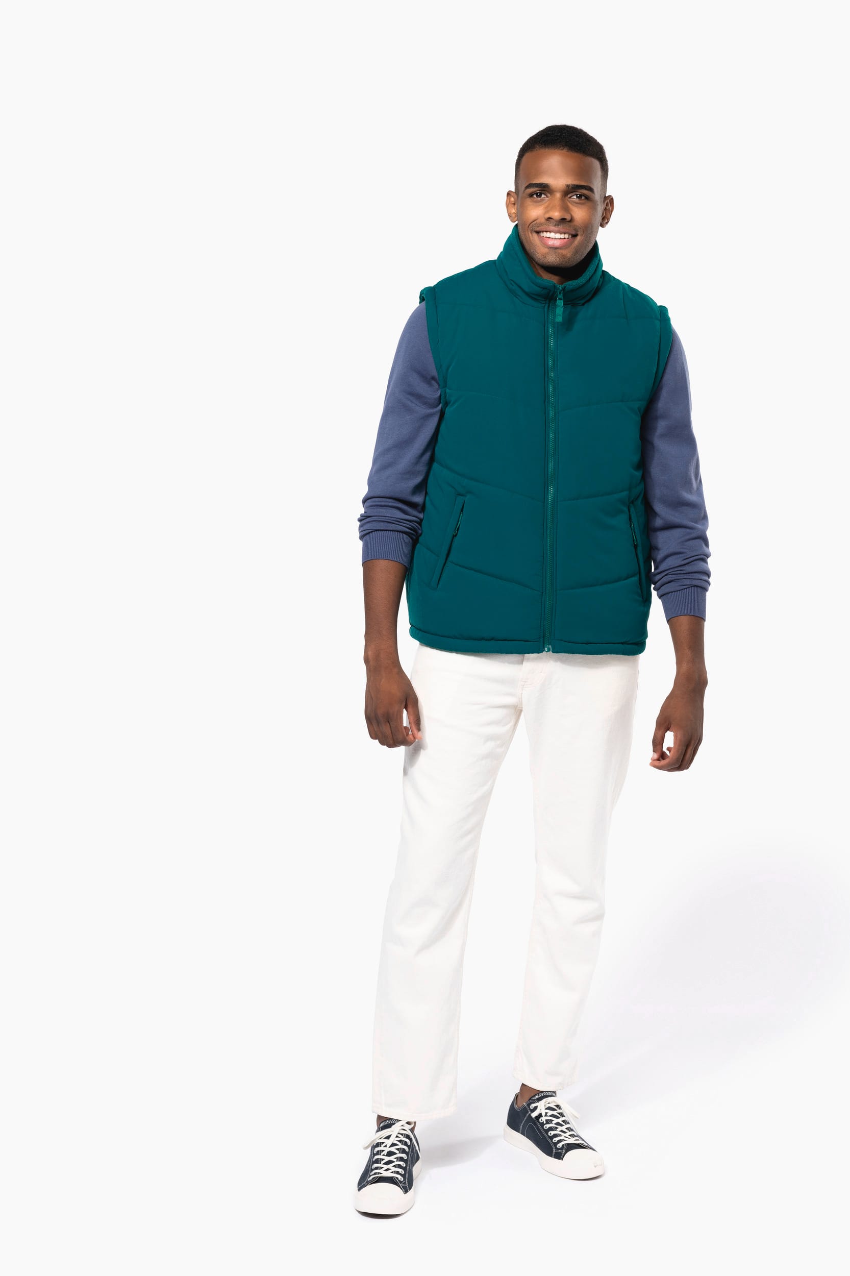 Bodywärmer mit Fleecefutter