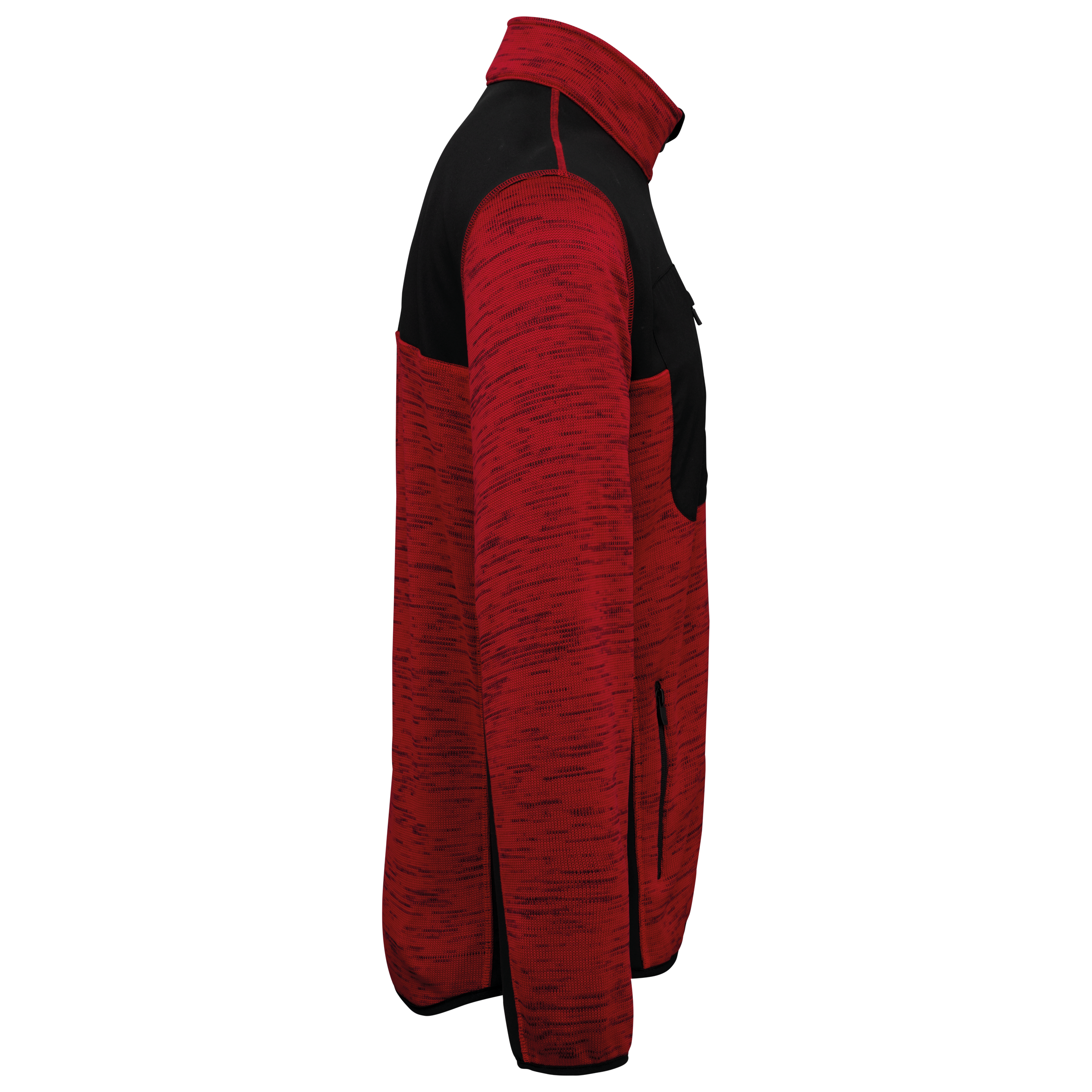 Recycelte Herren Polyestertrikot Jacke Recycelte Herren Polyestertrikot Jacke