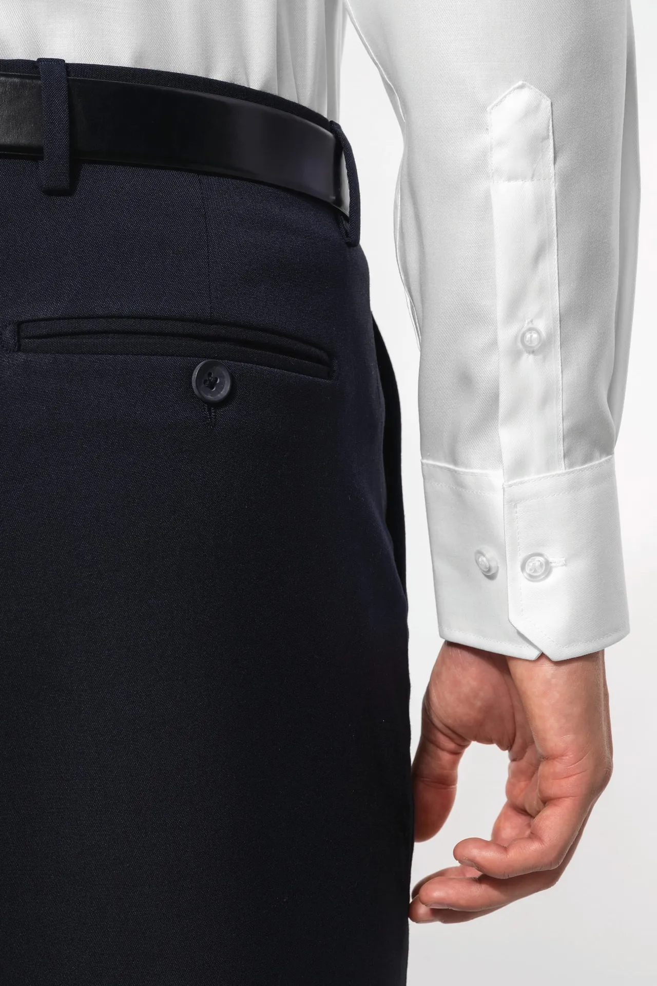 Herrenhemd langarm bügelfrei