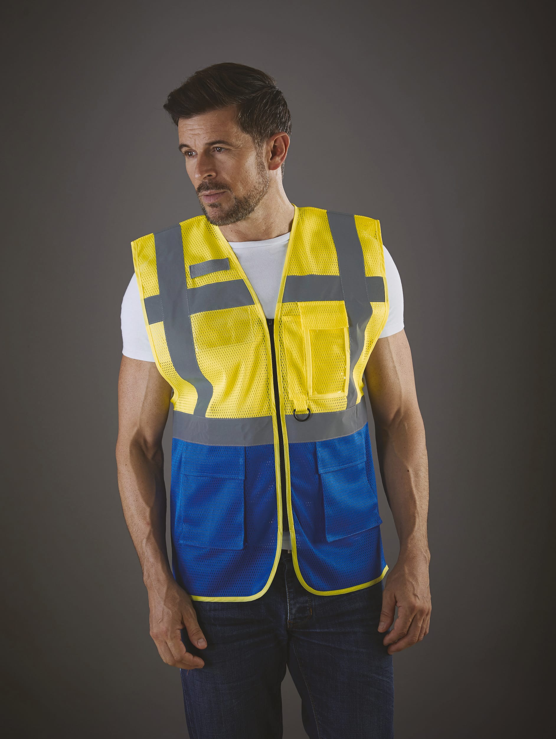 Top Cool - Hi-Vis mesh executive waistcoat
