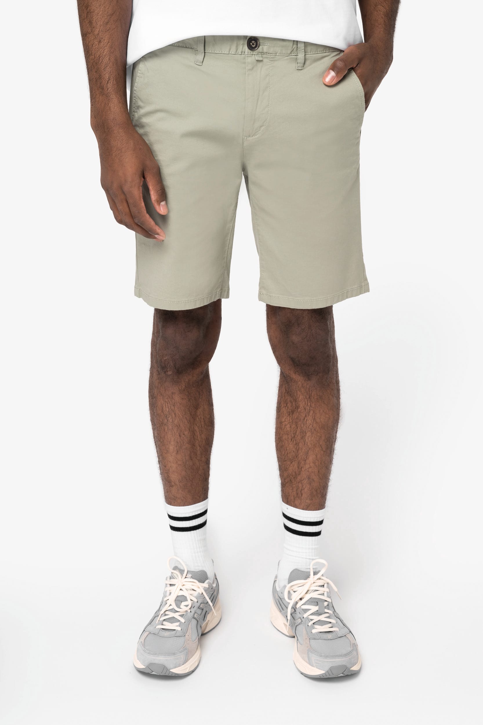 Umweltfreundliche Chino-Bermuda-Shorts für Herren